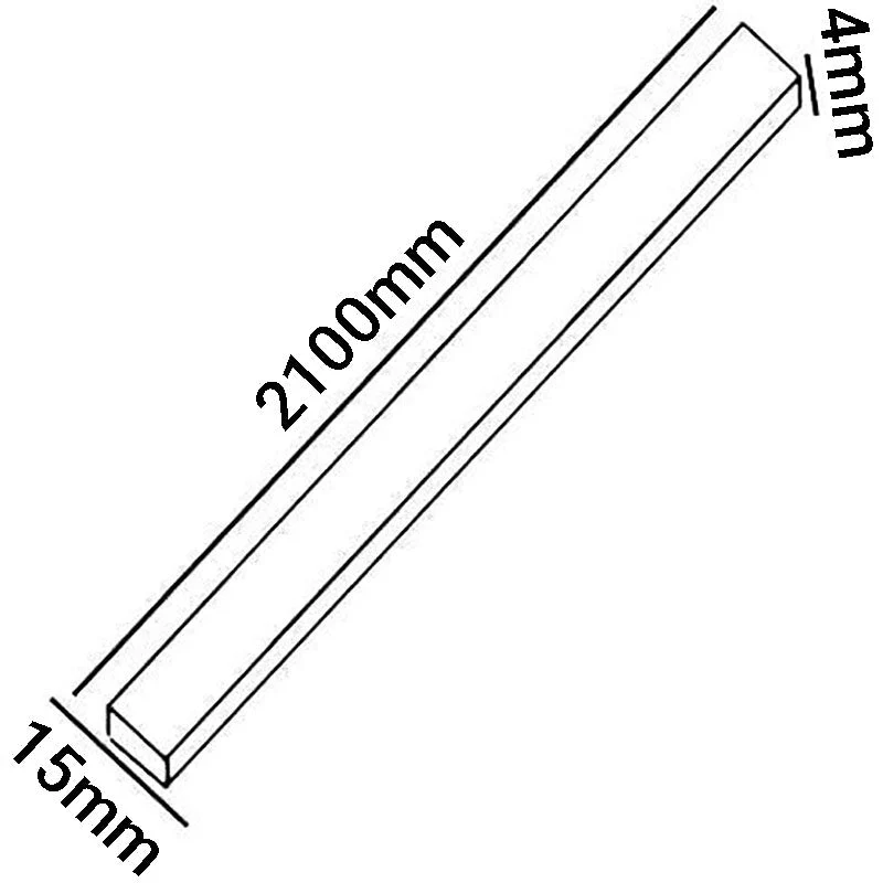 Intumescent Seal Strip - Fire and Smoke - 15x4x2100mm - Black - Trade Pack of 140 - Image 4
