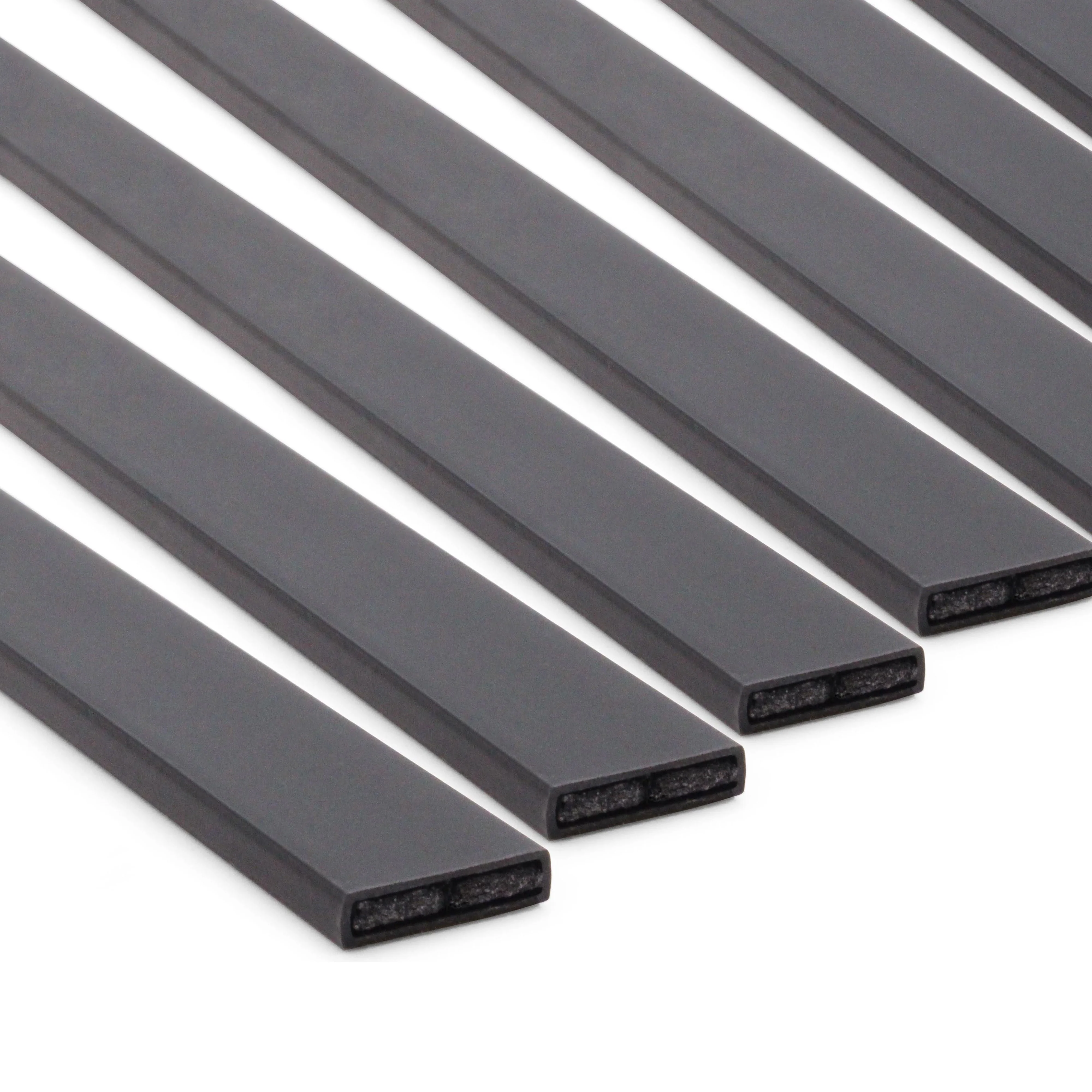 Intumescent Fire Door Seal Strip - Fire Only - 20x4x2100mm - Black - Trade Pack of 150