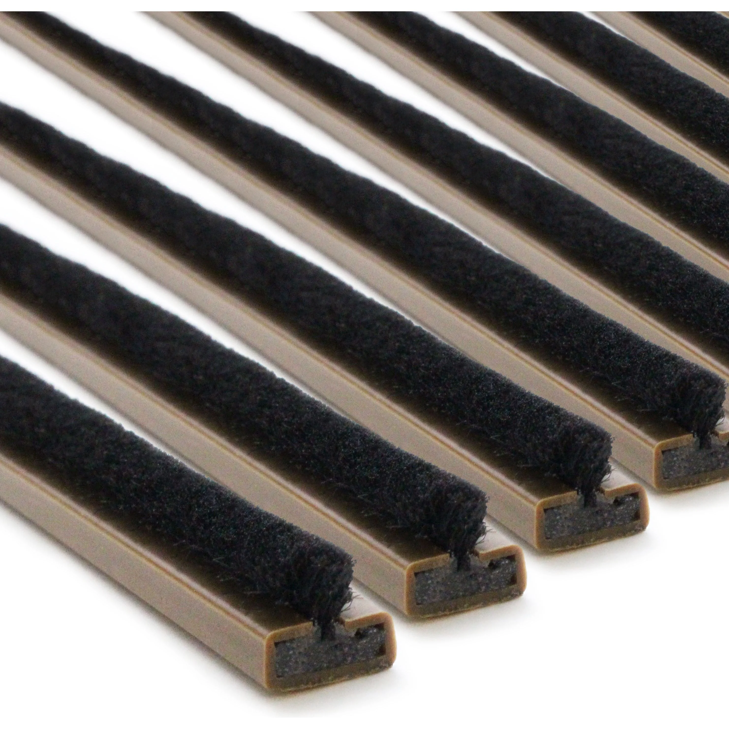 Intumescent Fire Door Seal Strip - Fire and Smoke - 10x4x2100mm - Brown - Trade Pack of 190