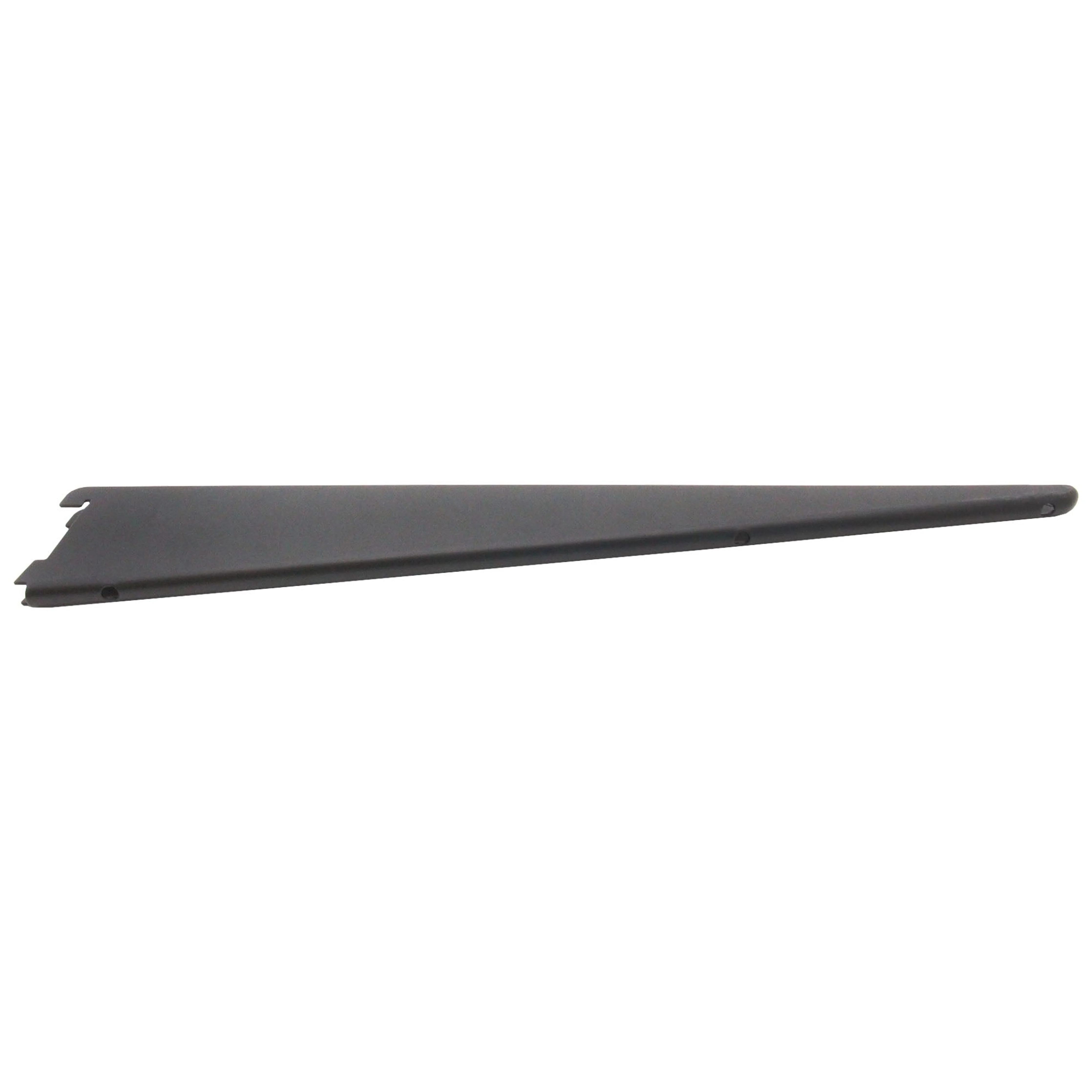 Twin Slot Shelving - Bracket - Black - 470mm