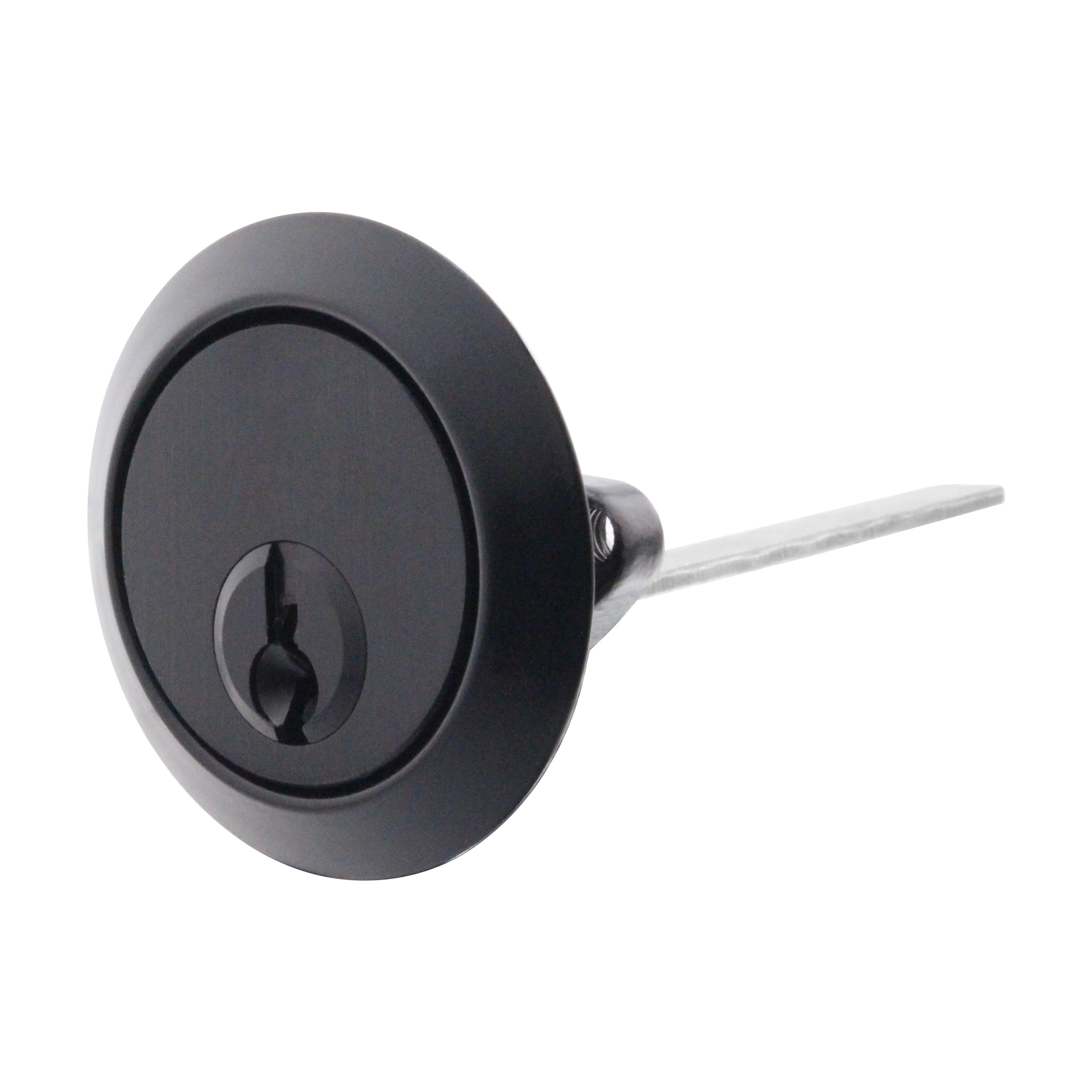 5 Pin Universal Rim Cylinder - Keyed Alike - Matt Black