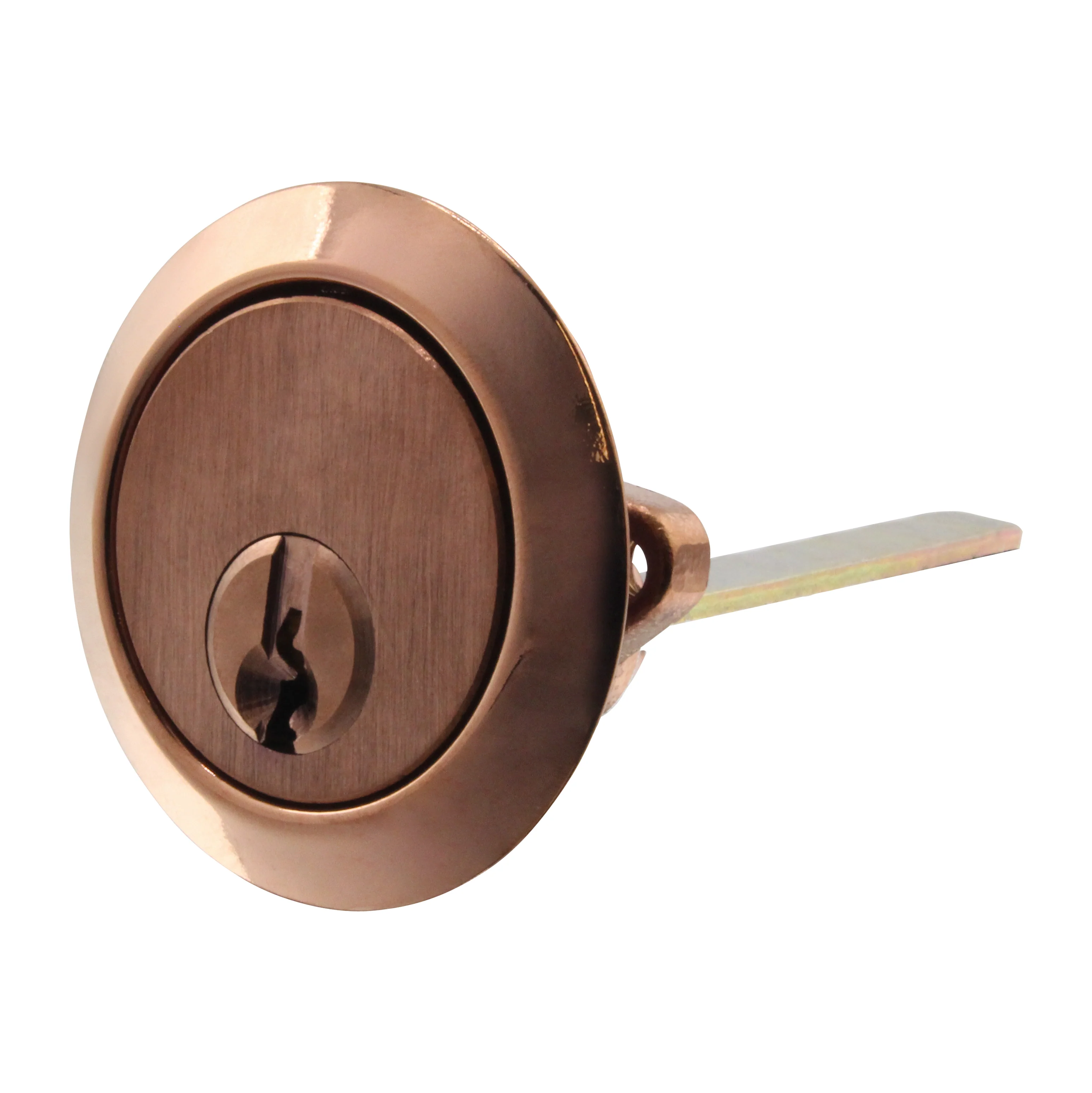 5 Pin Rim Cylinder - Master Keyed - Satin Antique Bronze