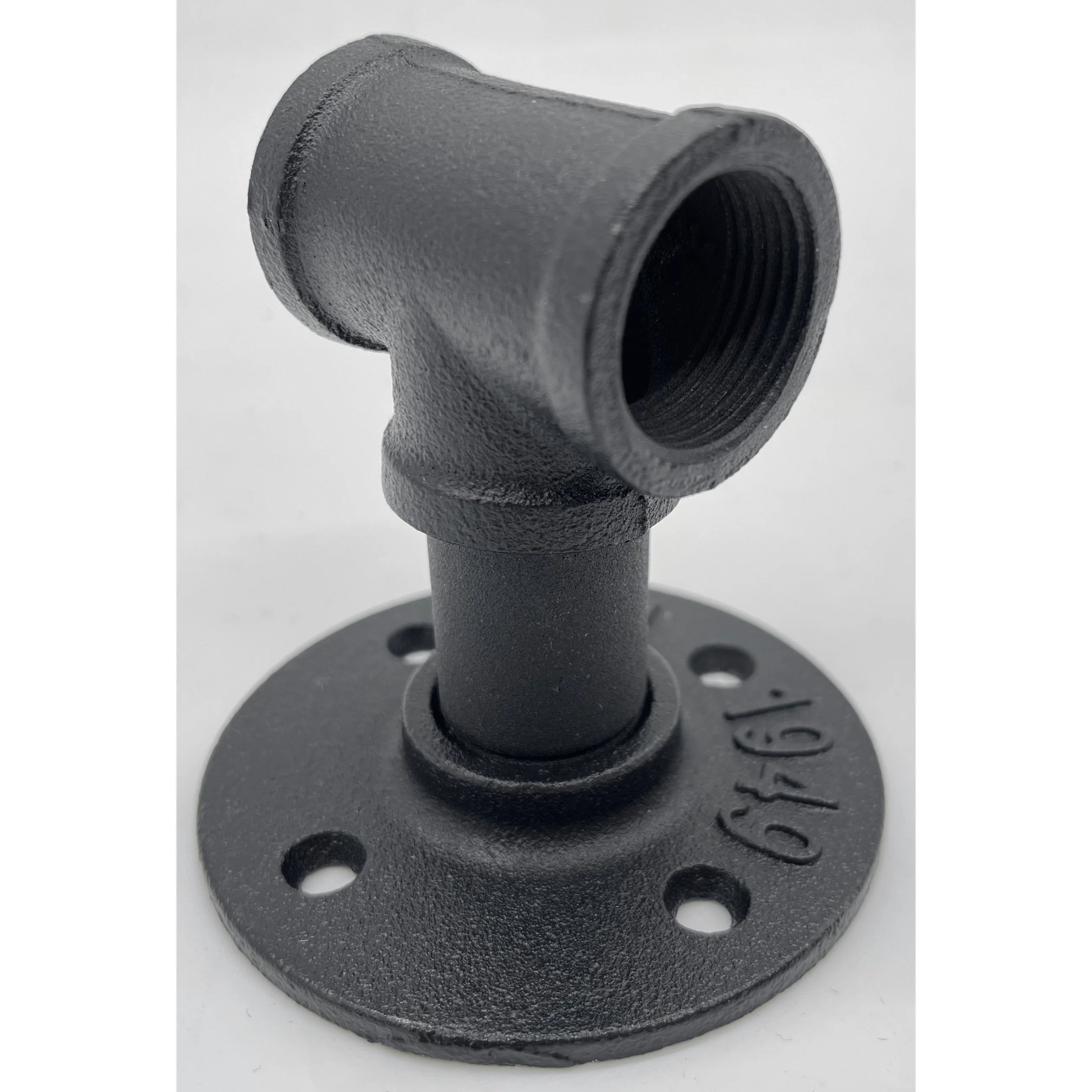 Black Handrail Grab Rail 600mm - Cast Iron - Image 5