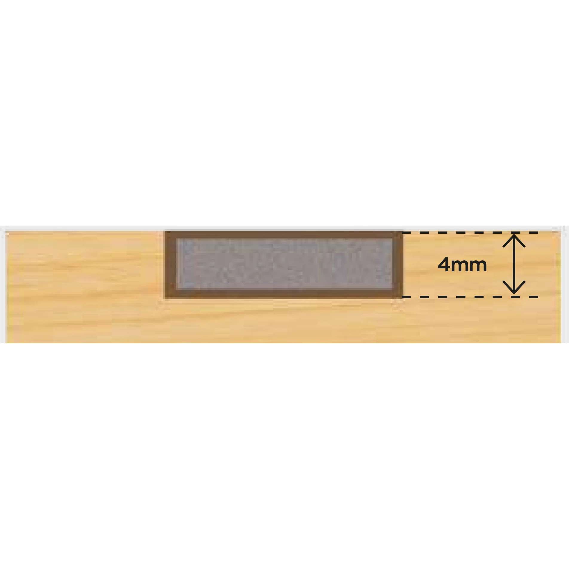 Intumescent Seal Strip - Fire Only - 10x4x2100mm - Black - Trade Pack of 300 - Image 3