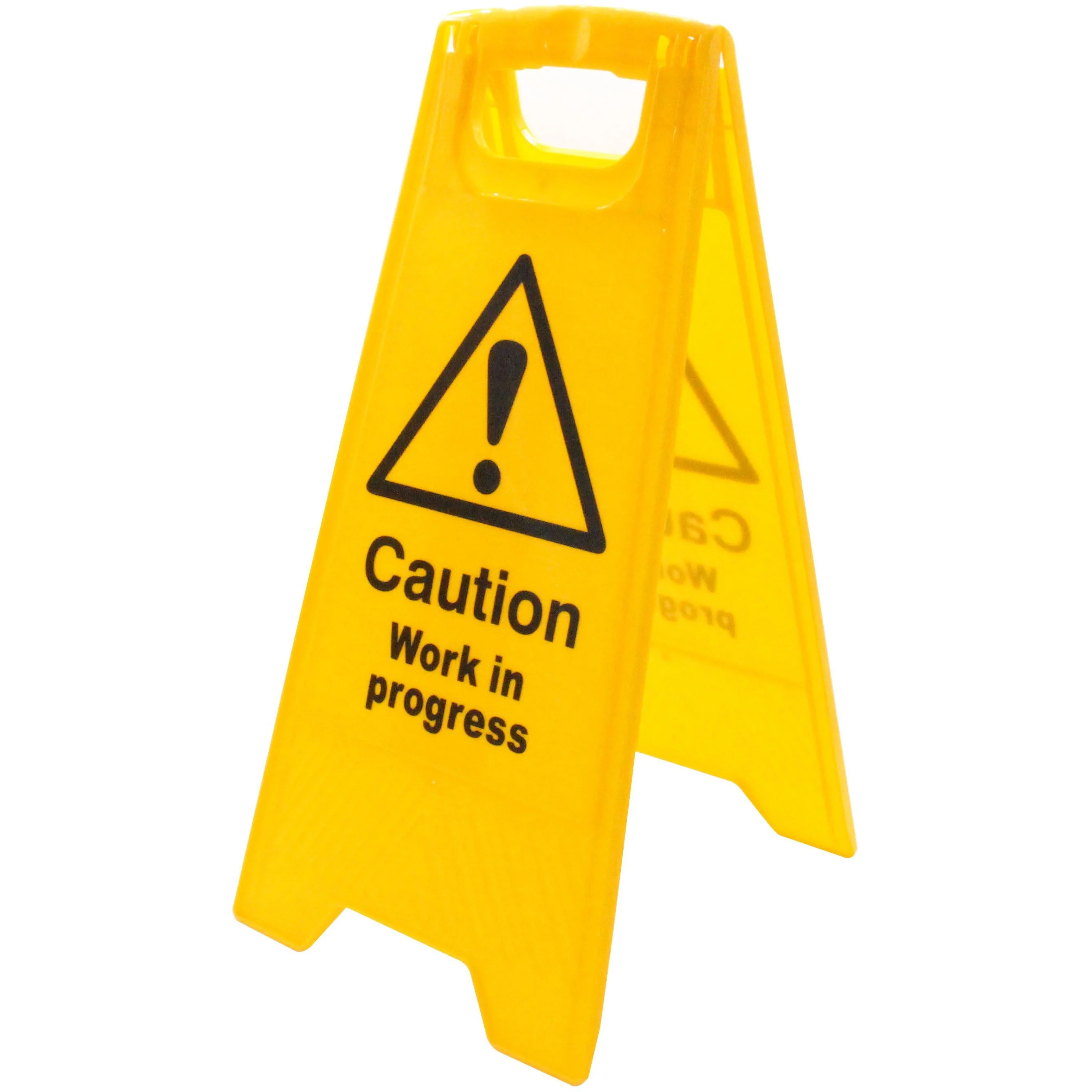 A-Board Caution Work in Progress 620x290mm