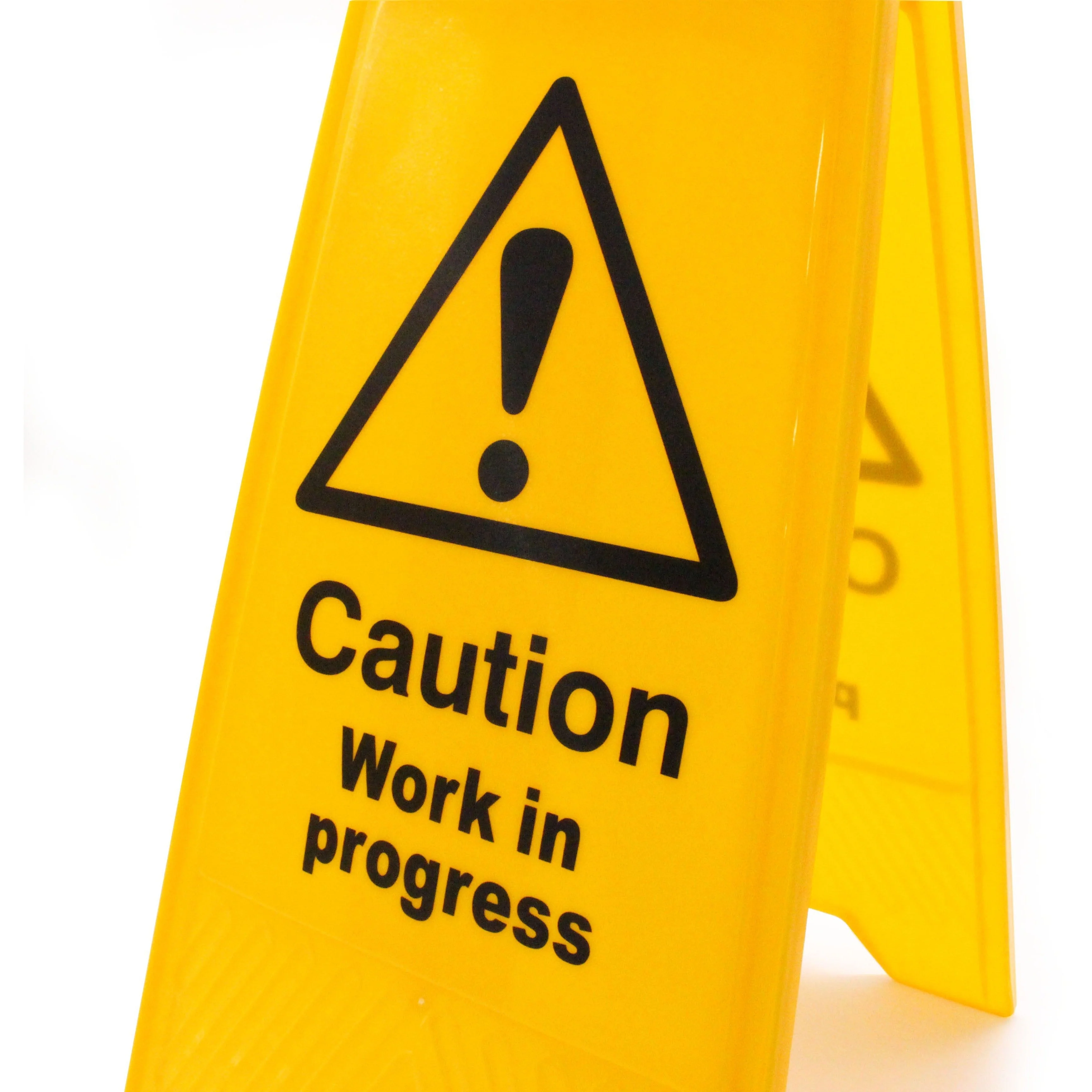 A-Board Caution Work in Progress 620x290mm - Image 6
