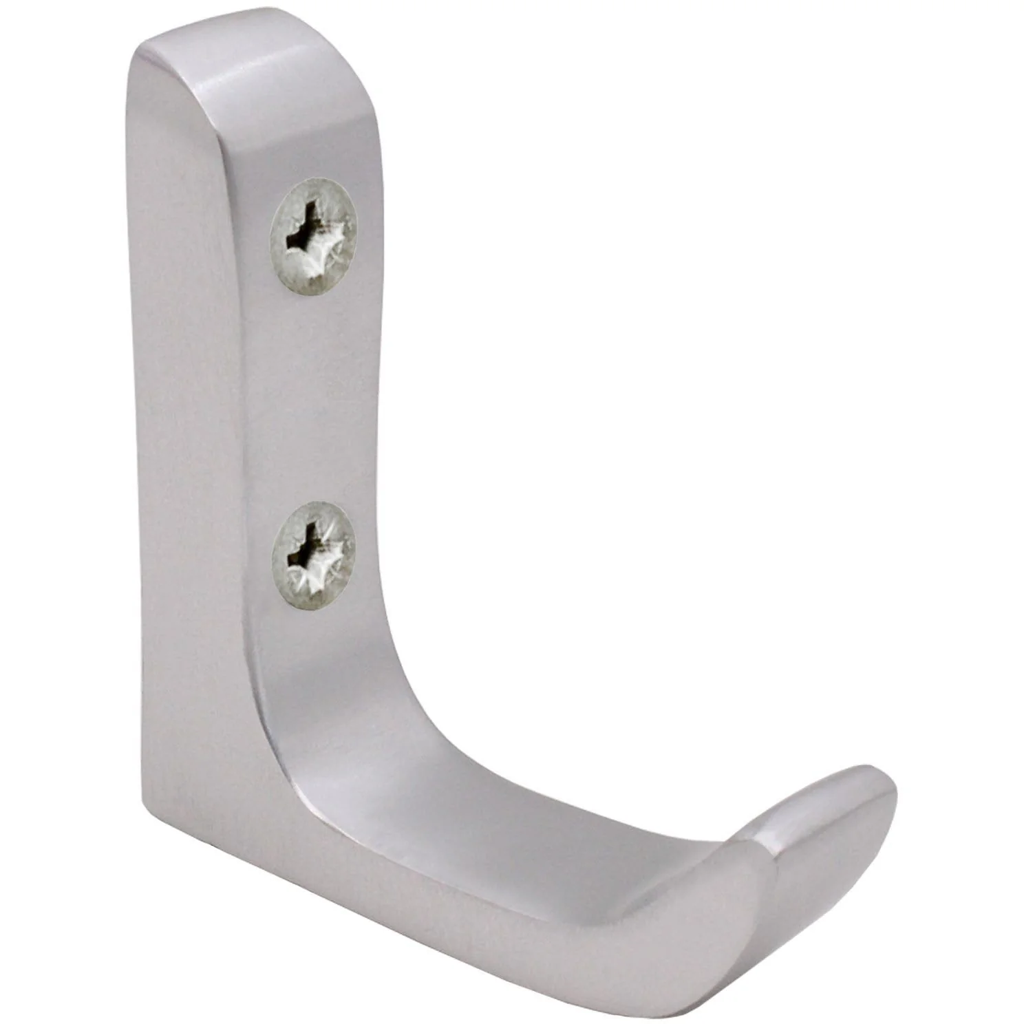 Aluminium Heavy Duty Architectural Robe / Coat Hook - 60mm - SAA Satin
