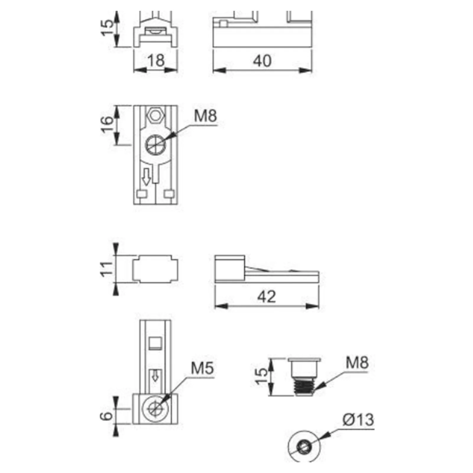 Arrone AR7383HOK Hold Open Kit for Concealed Closer - Image 2