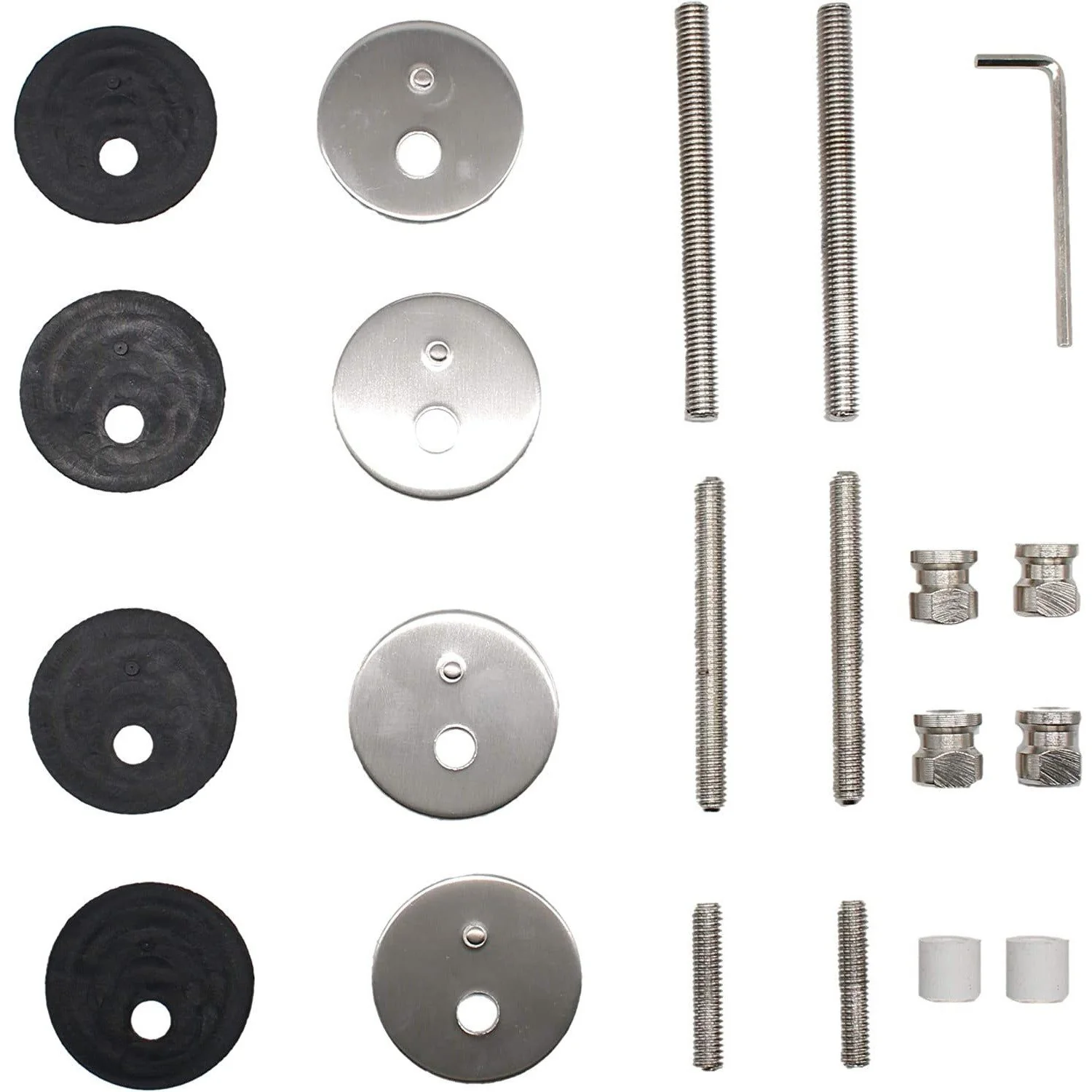 Guardsman Entrance Offset Pull Handles - Back to Back Fix - 1800 x 32mm 1600mm c/c - Matt Black - Image 4