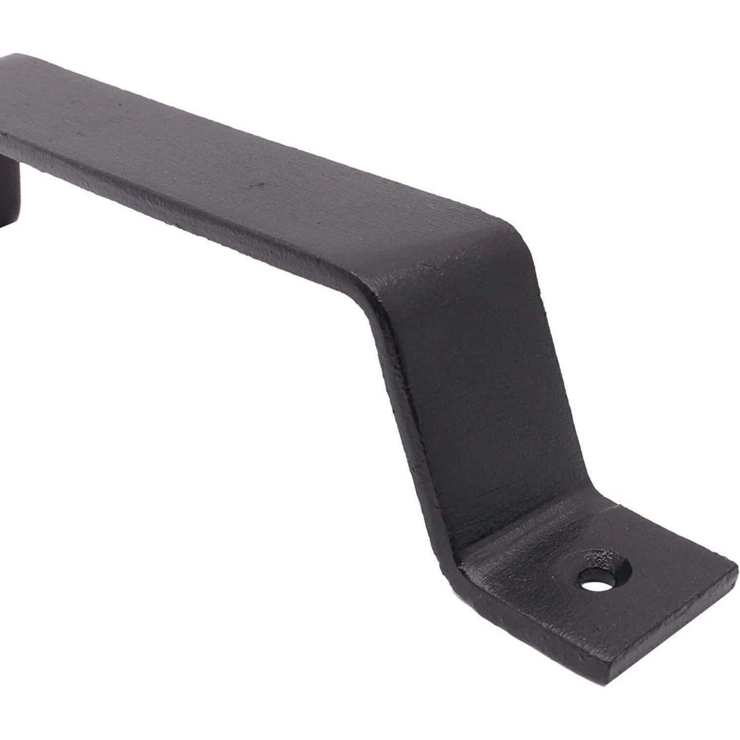 Barn Door Pull Handle Black Iron - Gate Shed and Garage - 250mm - Image 5