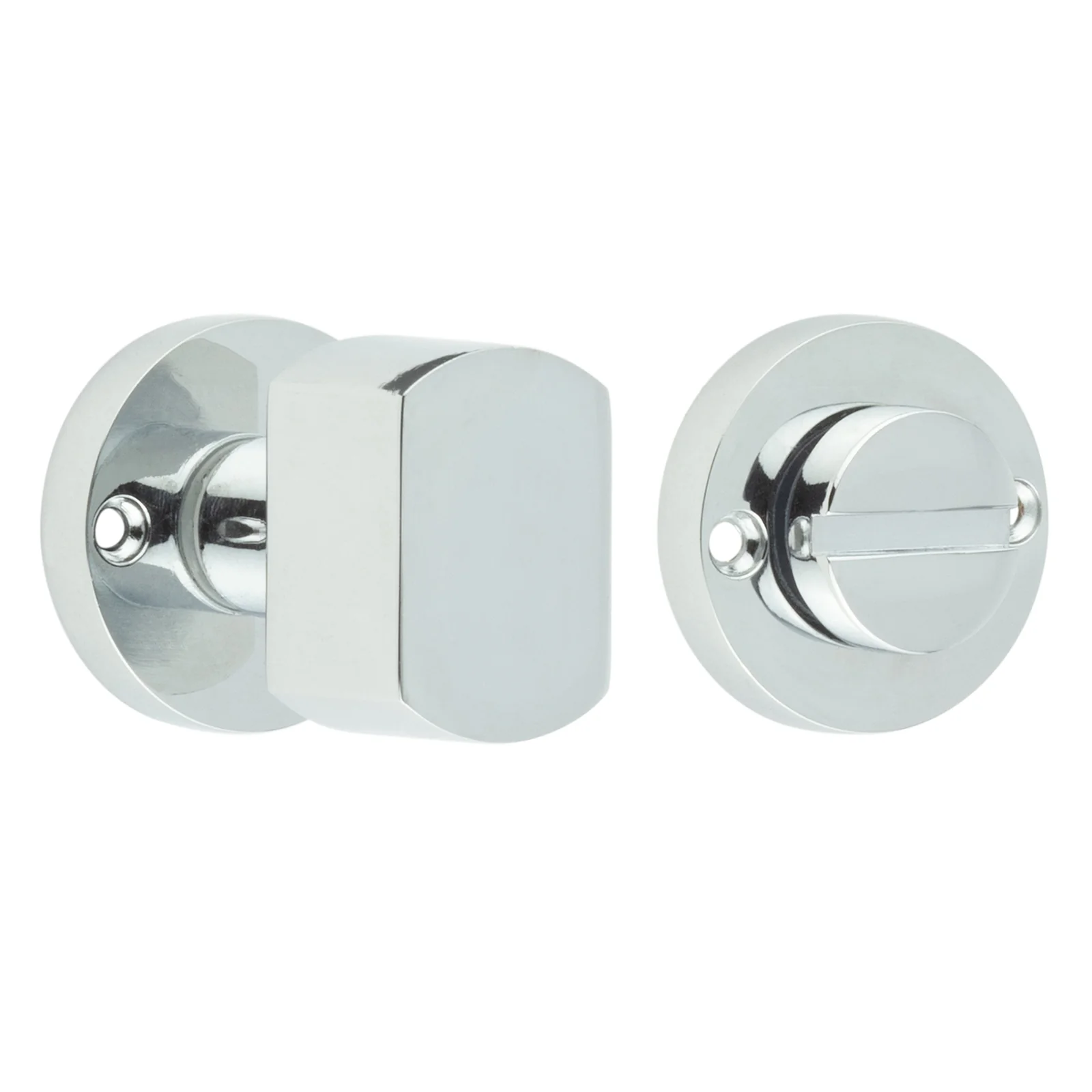 Bathroom Turn and Release - Polished Chrome