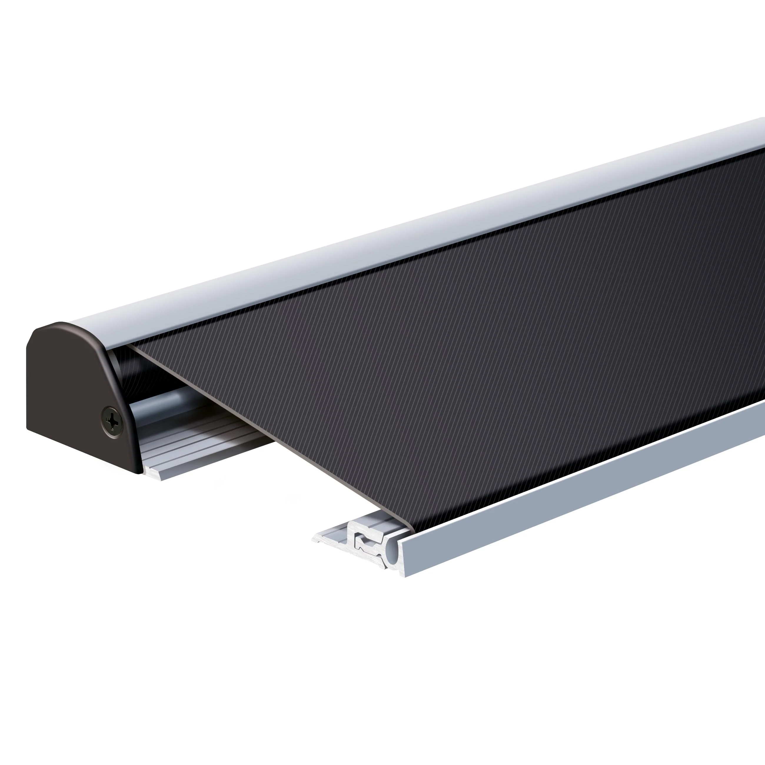 Roller Door Finger Guard Protector – Fire Rated FD30/60 - 1925mm - Black - Trade Pack of 10 - Image 6