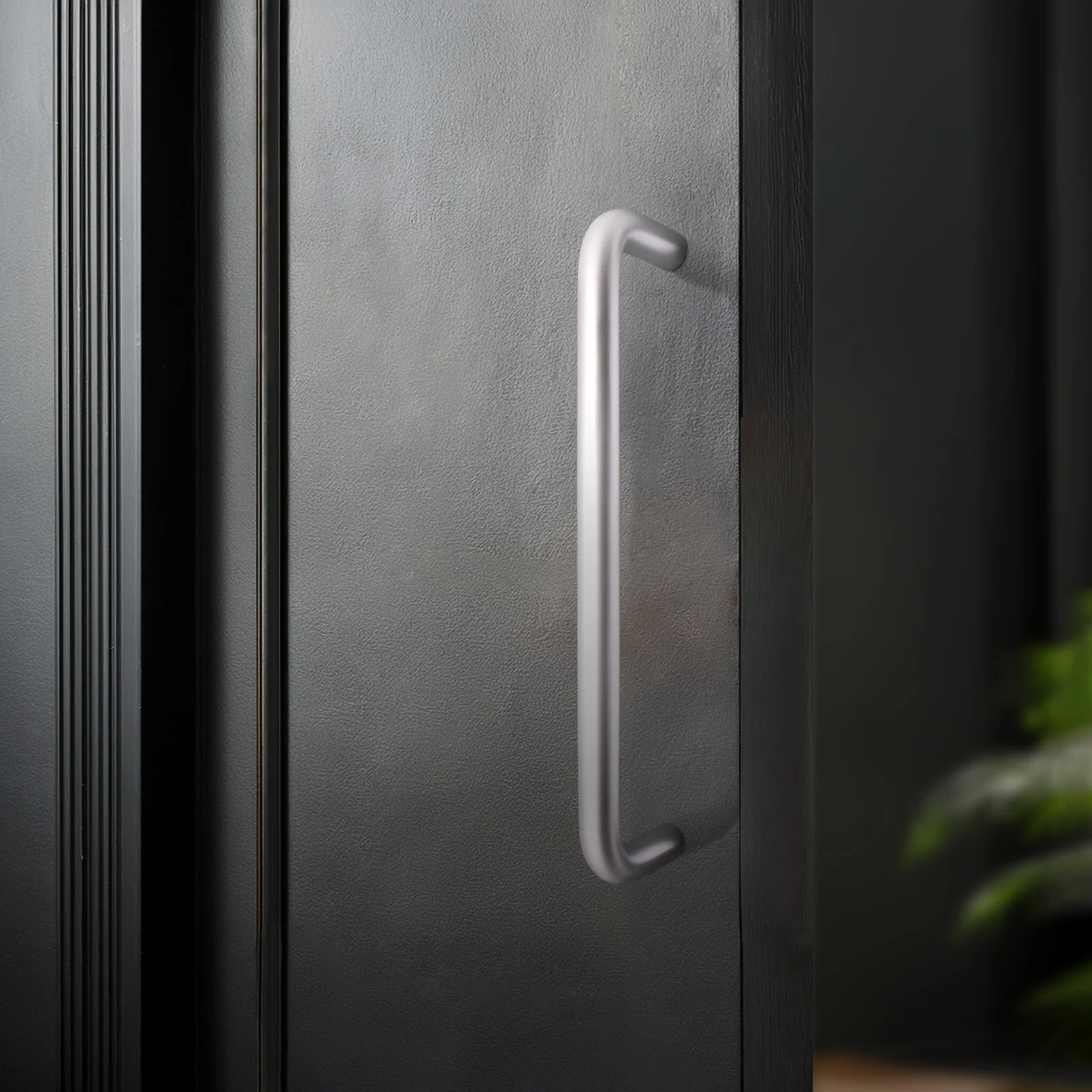 Bolt Fix Pull Handle - 300mm x 19mm - Satin Aluminium - Image 5