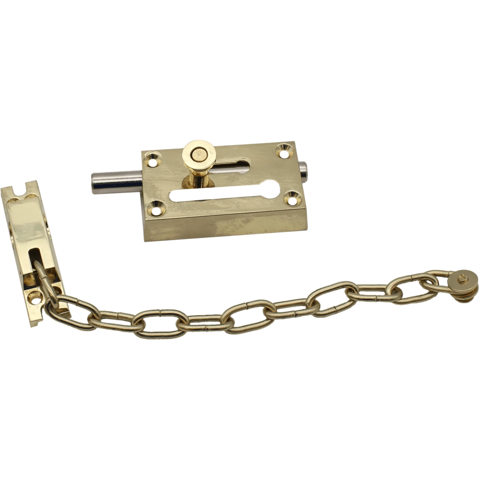 Brass Door Chain Bolt - Image 3