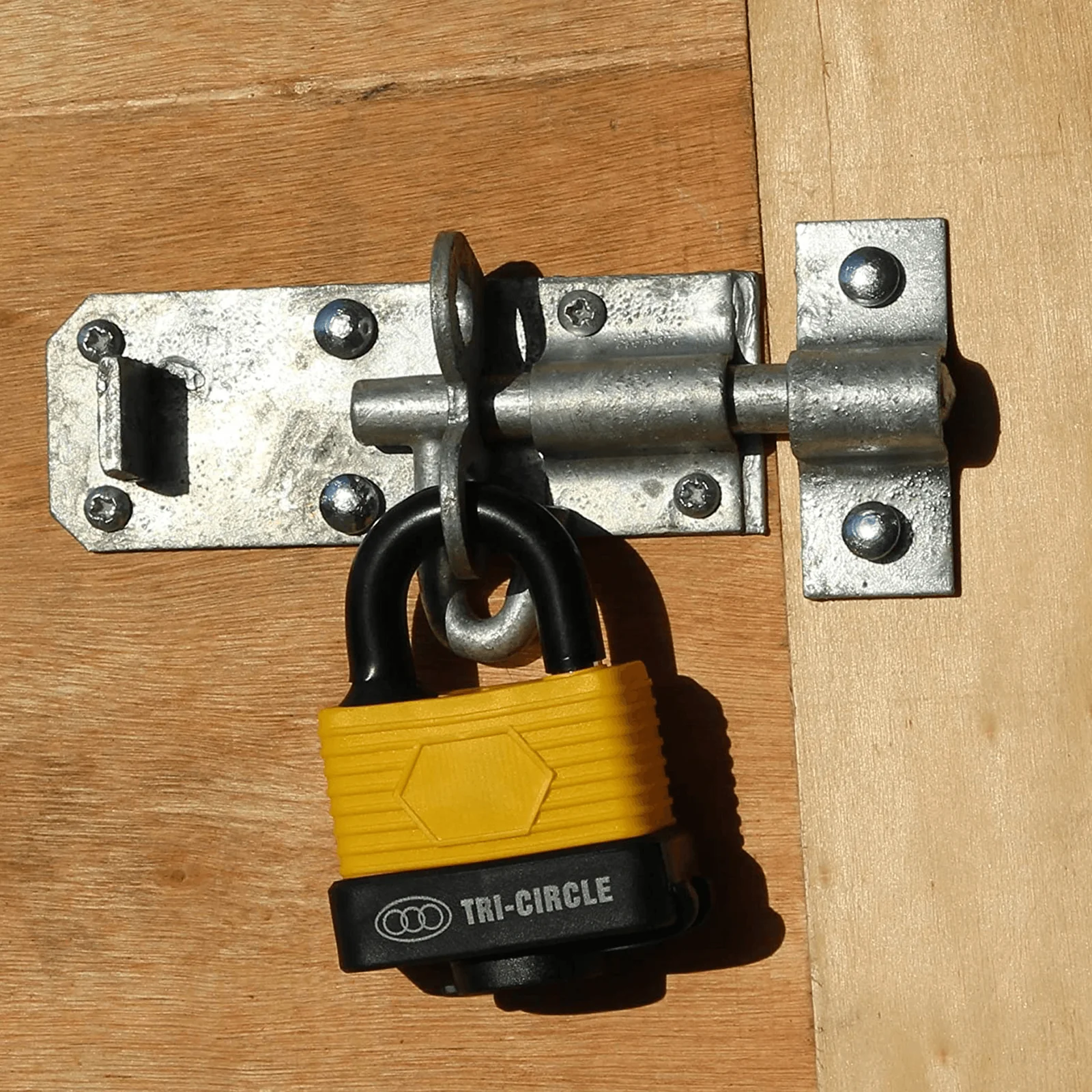 Heavy Duty Brenton Gate Padbolt - 100mm / 4 inch - Galvanised - Image 5