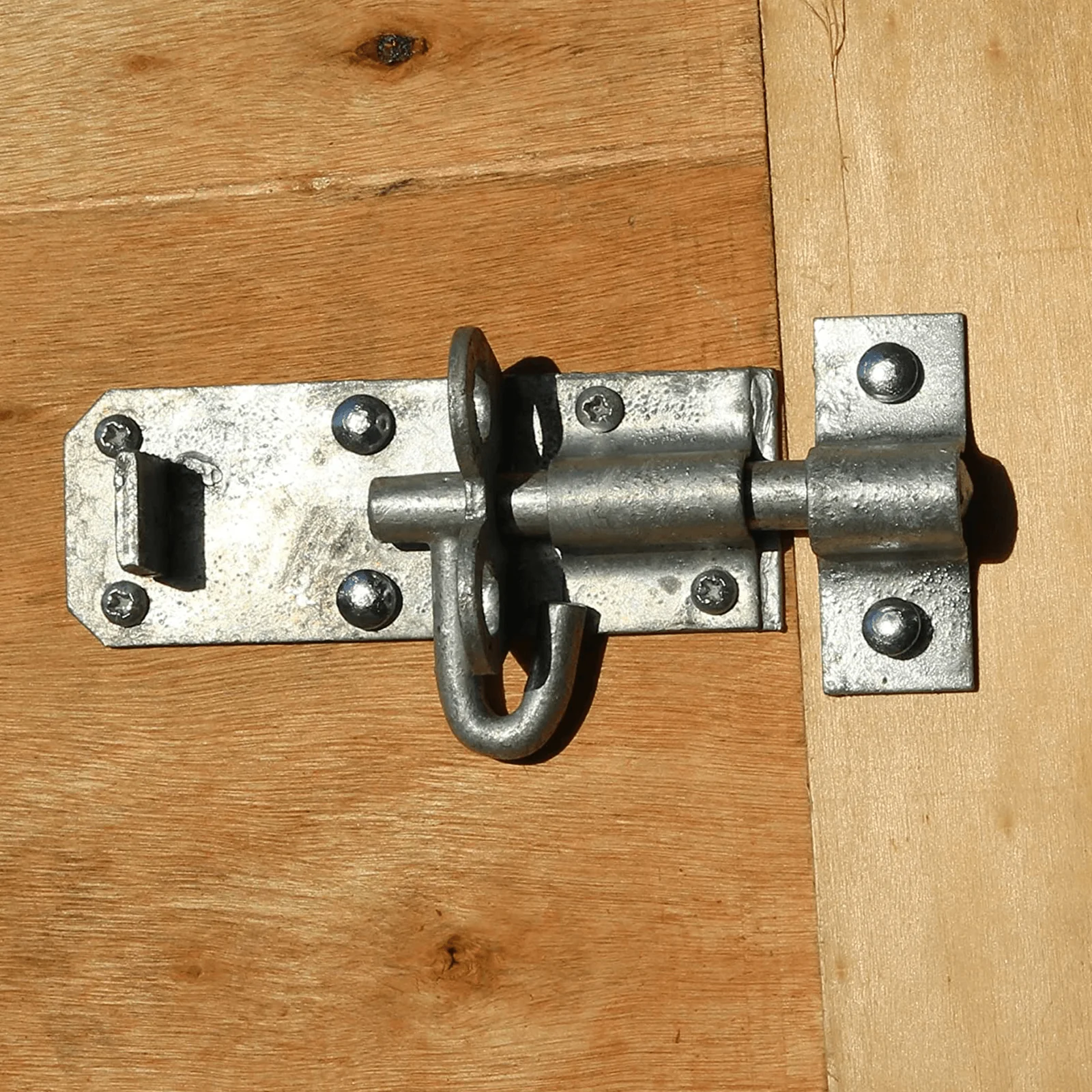 Heavy Duty Brenton Gate Padbolt - 100mm / 4 inch - Galvanised - Image 7