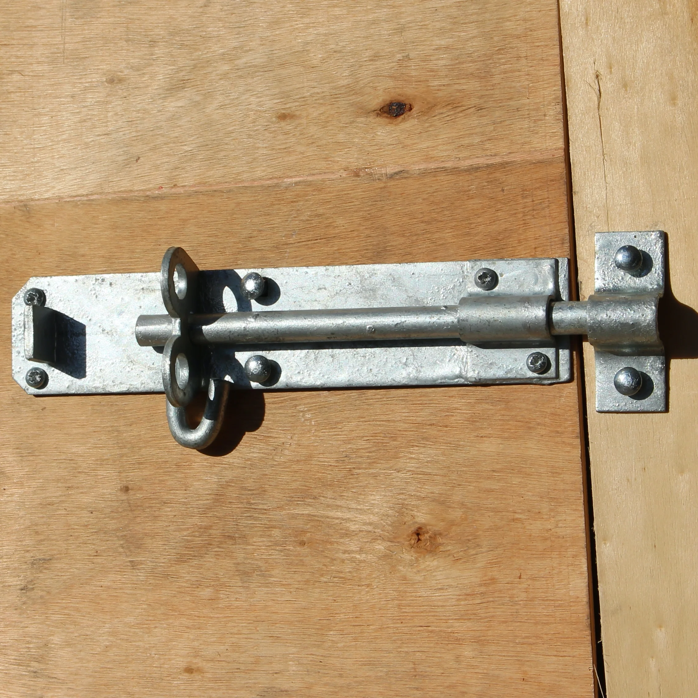 Heavy Duty Brenton Gate Padbolt - 200mm / 8 inch - Galvanised - Image 7