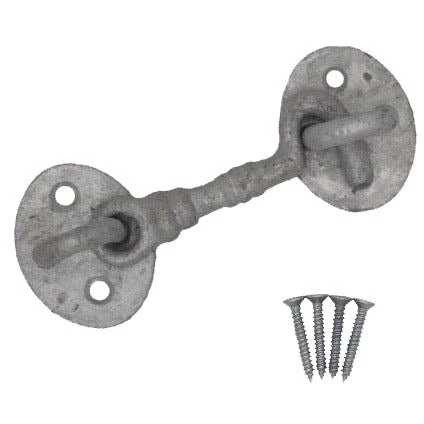 Heavy Duty Cabin Hook and Eye -  75mm - Galvanised
