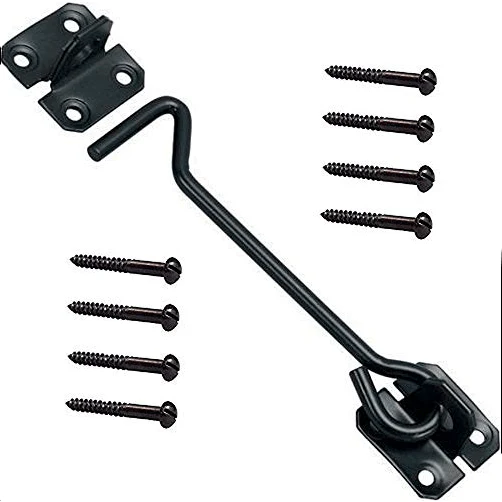 Cabin Hook - Wire Pattern - 200mm - Black - Image 3