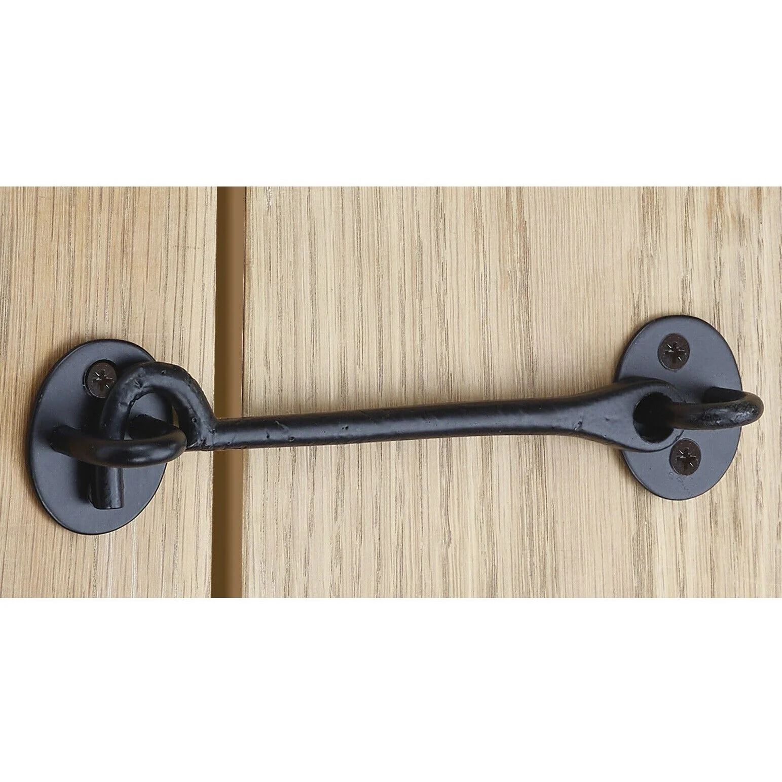 QUALITY Cast Iron Cabin Hook - 12 inch - Black - Image 2