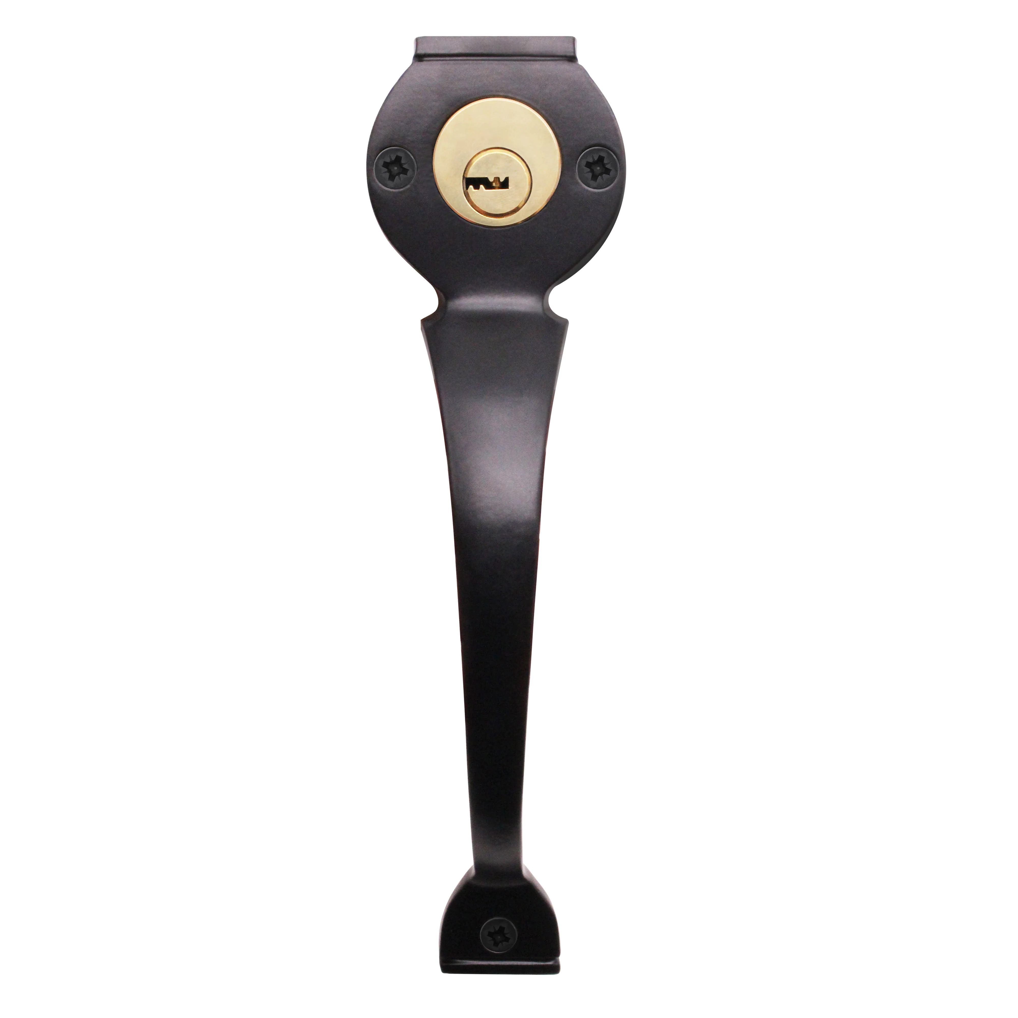 Long Throw Gate Lock & Pull Handle - Single Locking - 70mm - Image 8