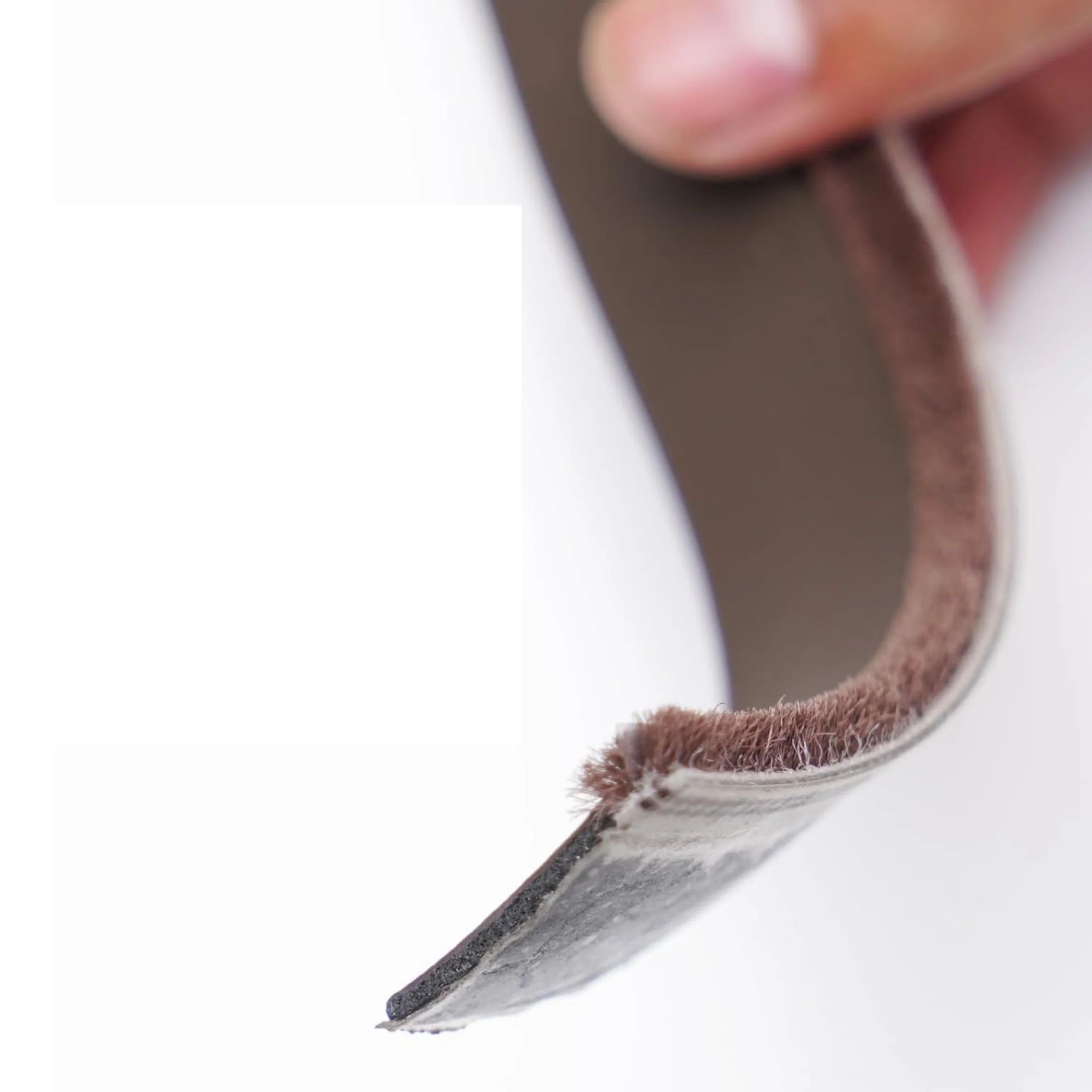 Surface Self Adhesive Intumescent Fire Door Seal Strip Fire Smoke Draft and Insect Protection - 5.2m - Brown - Image 5