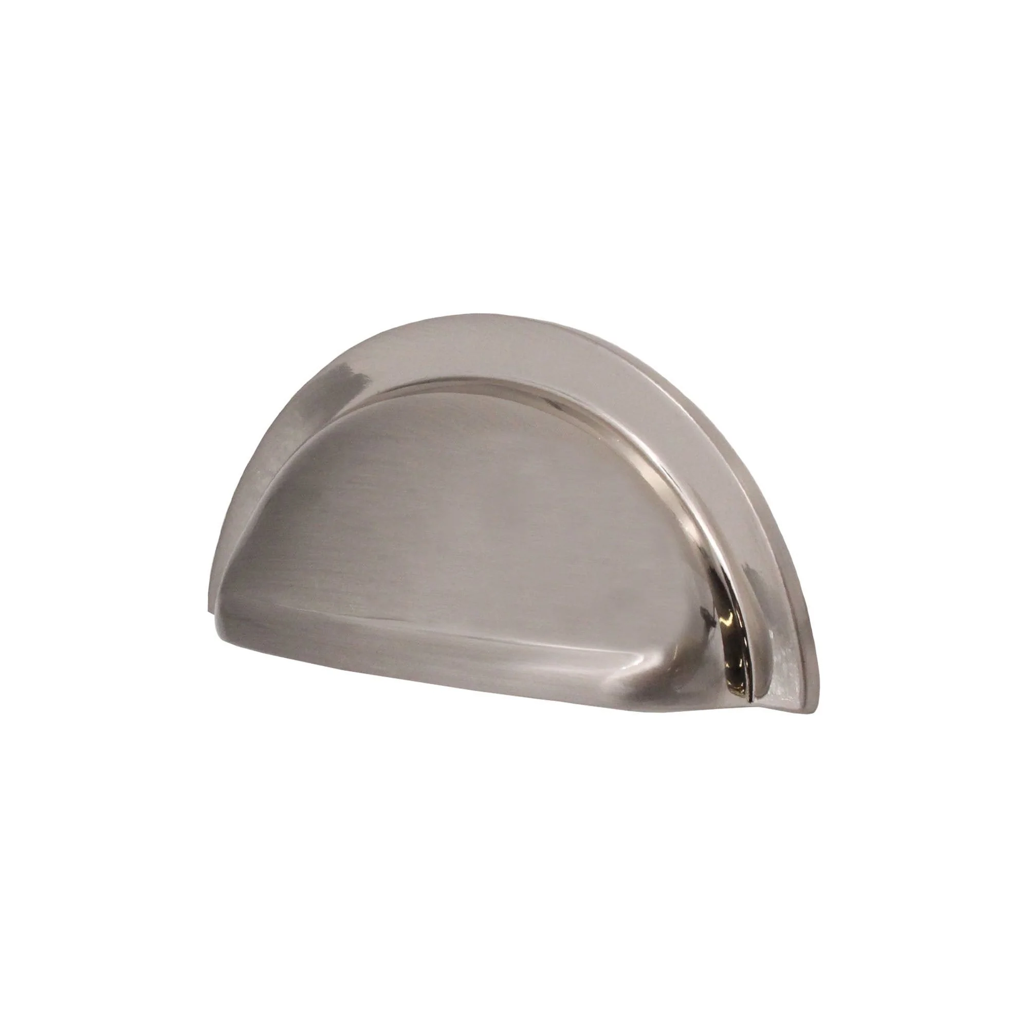 Victorian Drawer Pull - 91x41mm - 76mm Centres - Satin Nickel
