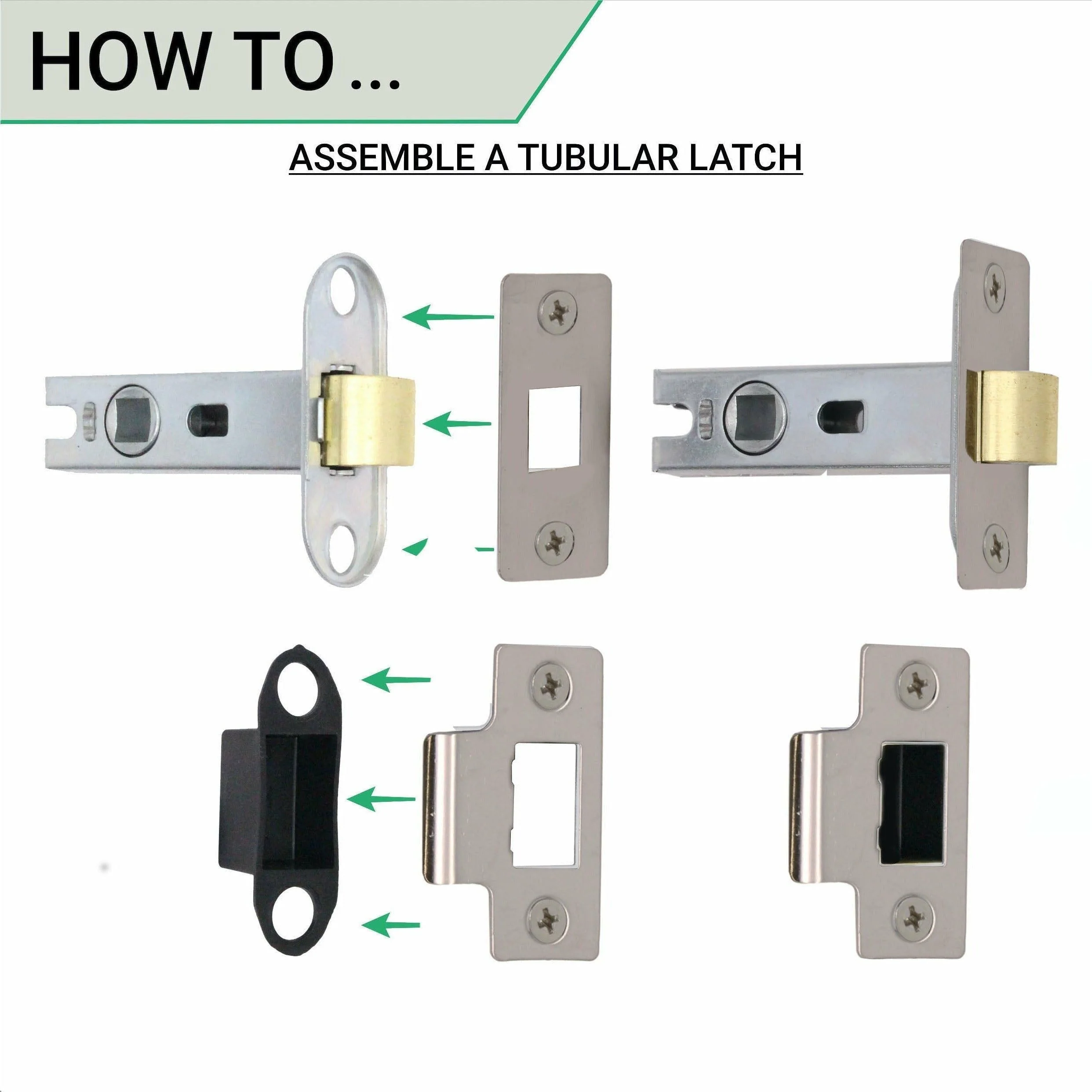 Sassari Satin Nickel Lever Door Handle Pack - Latch - Image 5