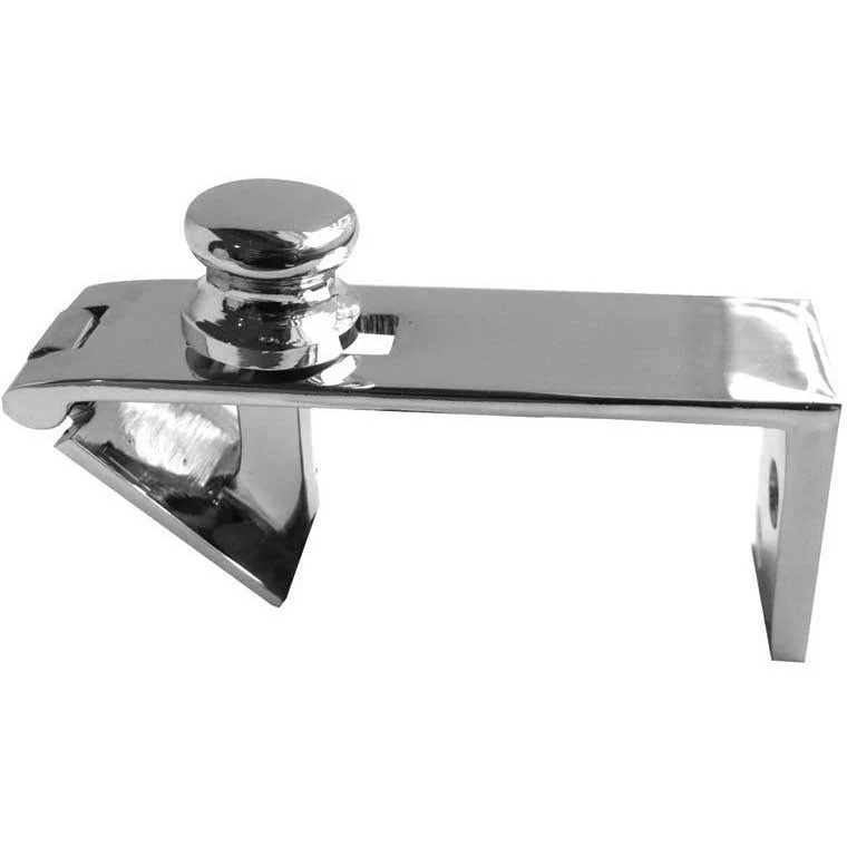 Counter Flap Catch - 76mm - Polished Chrome