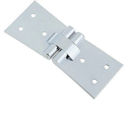 Counter Flap Hinge - 104x39mm - Polished Chrome