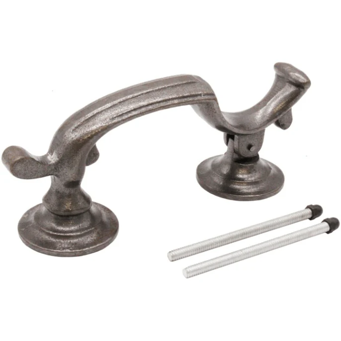 Doctor Door Knocker Slimline Iron - Image 2