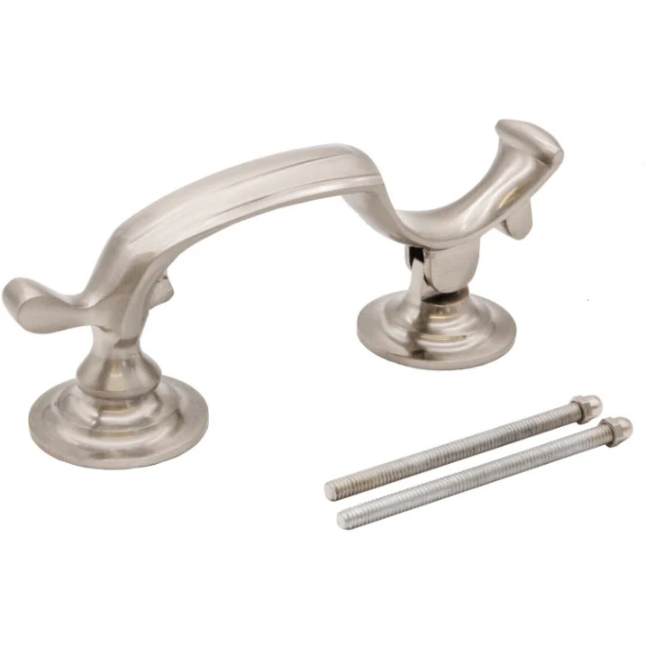 Doctor Door Knocker Slimline Satin Nickel - Image 2