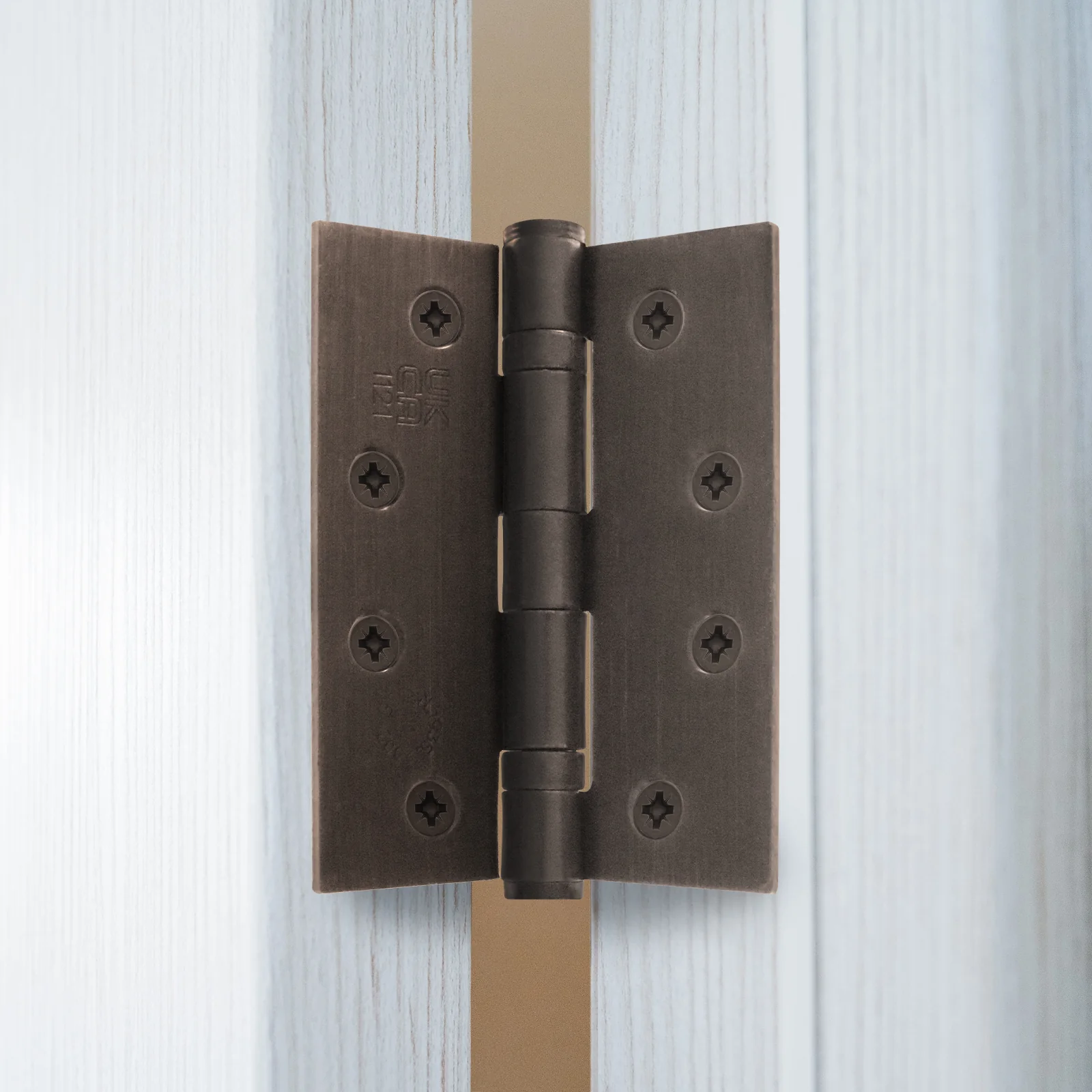 Bronze Fire Door Hinges – 4 Inch/102mm – Grade 11 Steel Ball Bearing – Pack 2 - Image 5