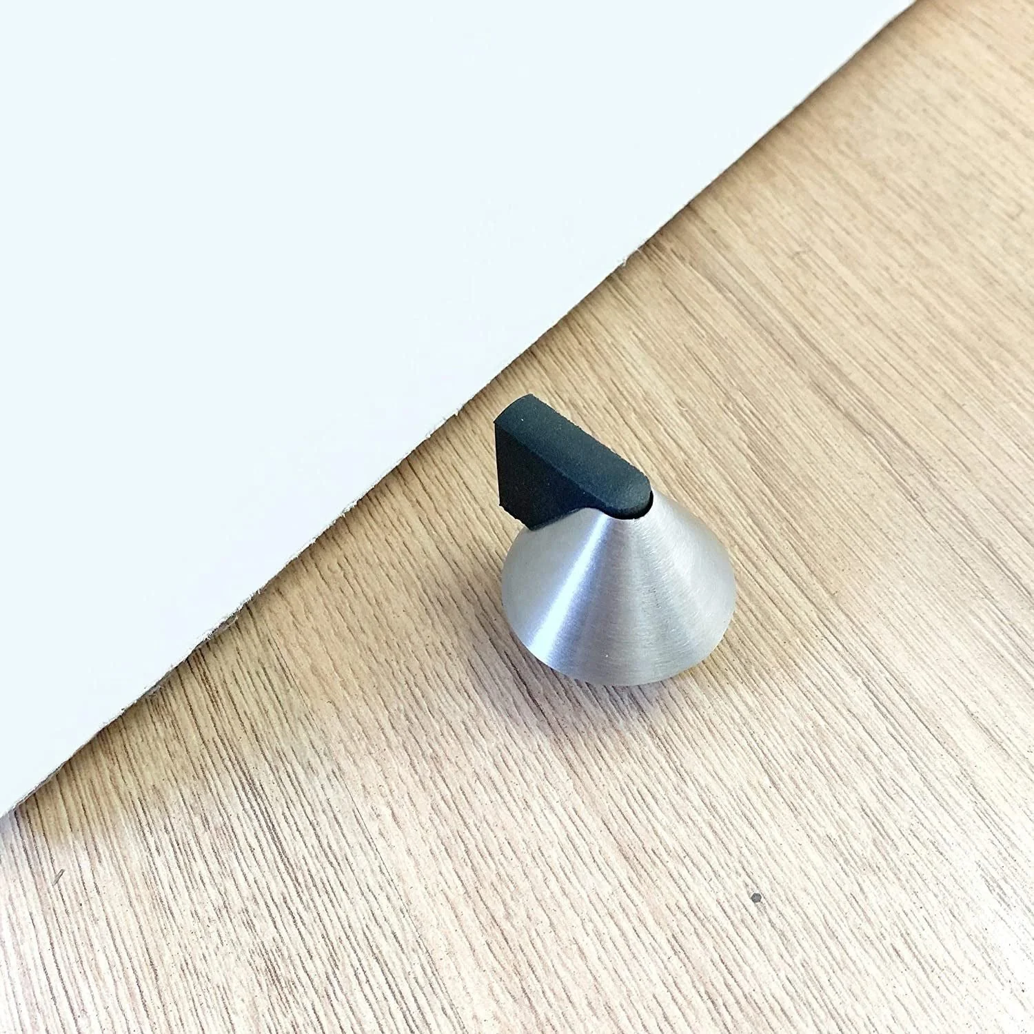 Floor Mounted Cone Door Stop - 38mm - Satin Stainless Steel - Image 4