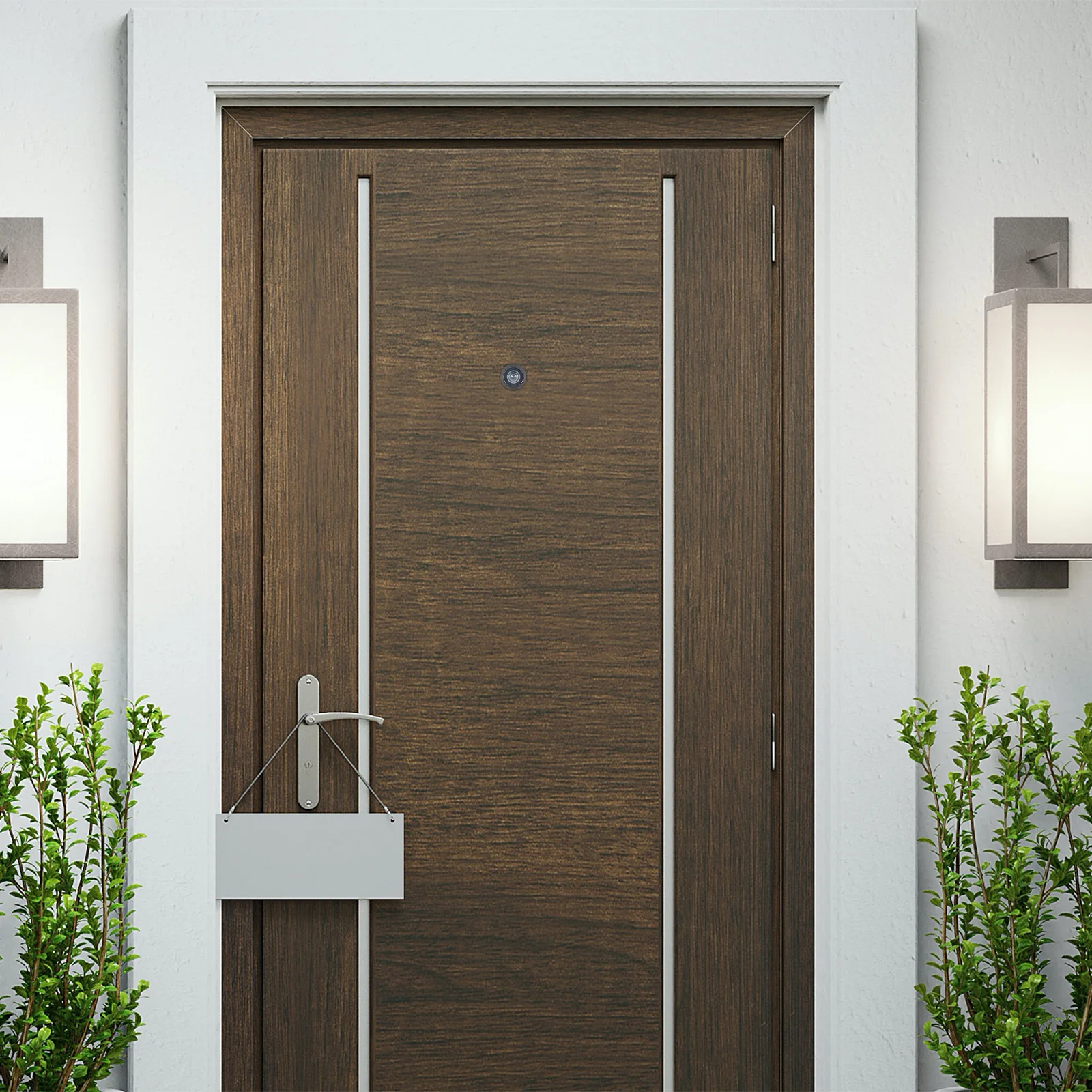 Fire Rated Door Viewer 200 Degree Glass Lens - 14mm Dia. - 35-55mm Doors - Black Nickel - Image 6