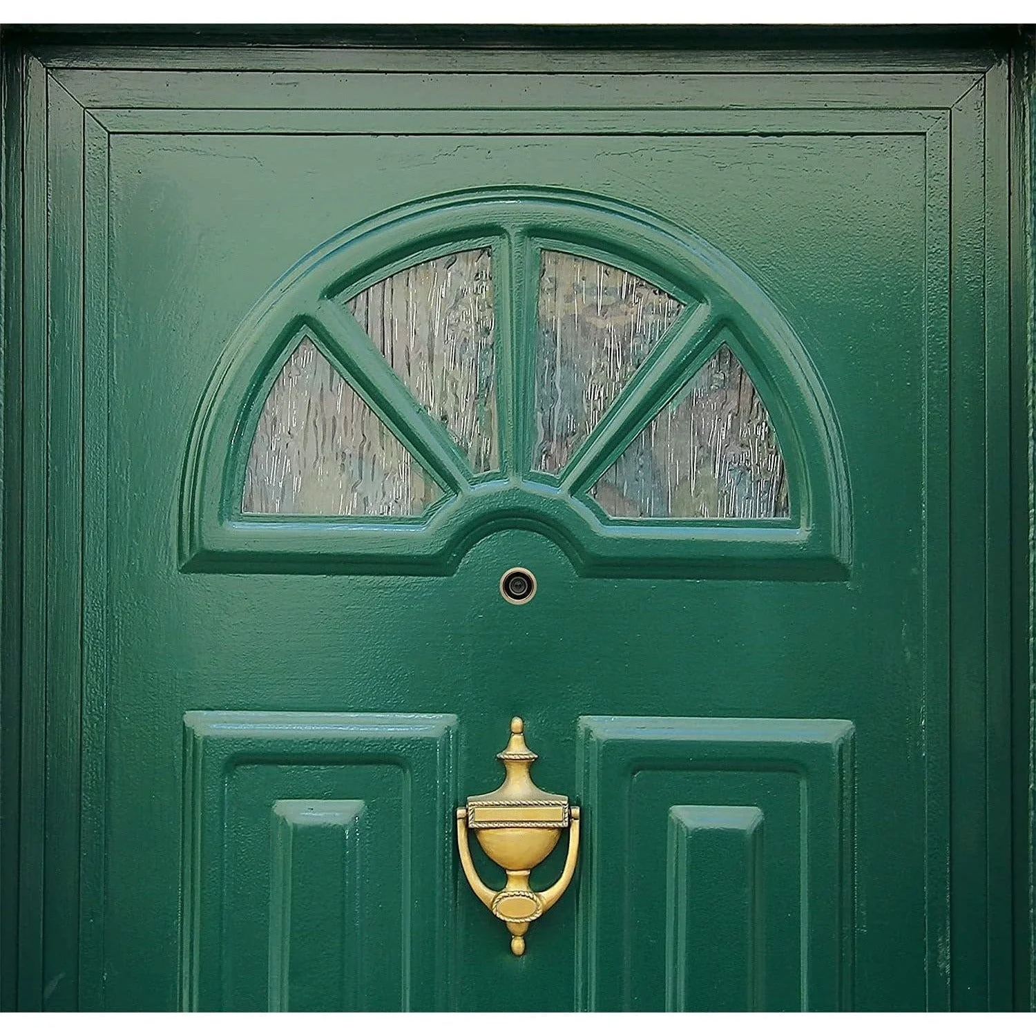 Fire Rated Door Viewer 200 Degree Glass Lens - 14mm Dia. - 50-75mm Doors - Polished Brass - Image 5