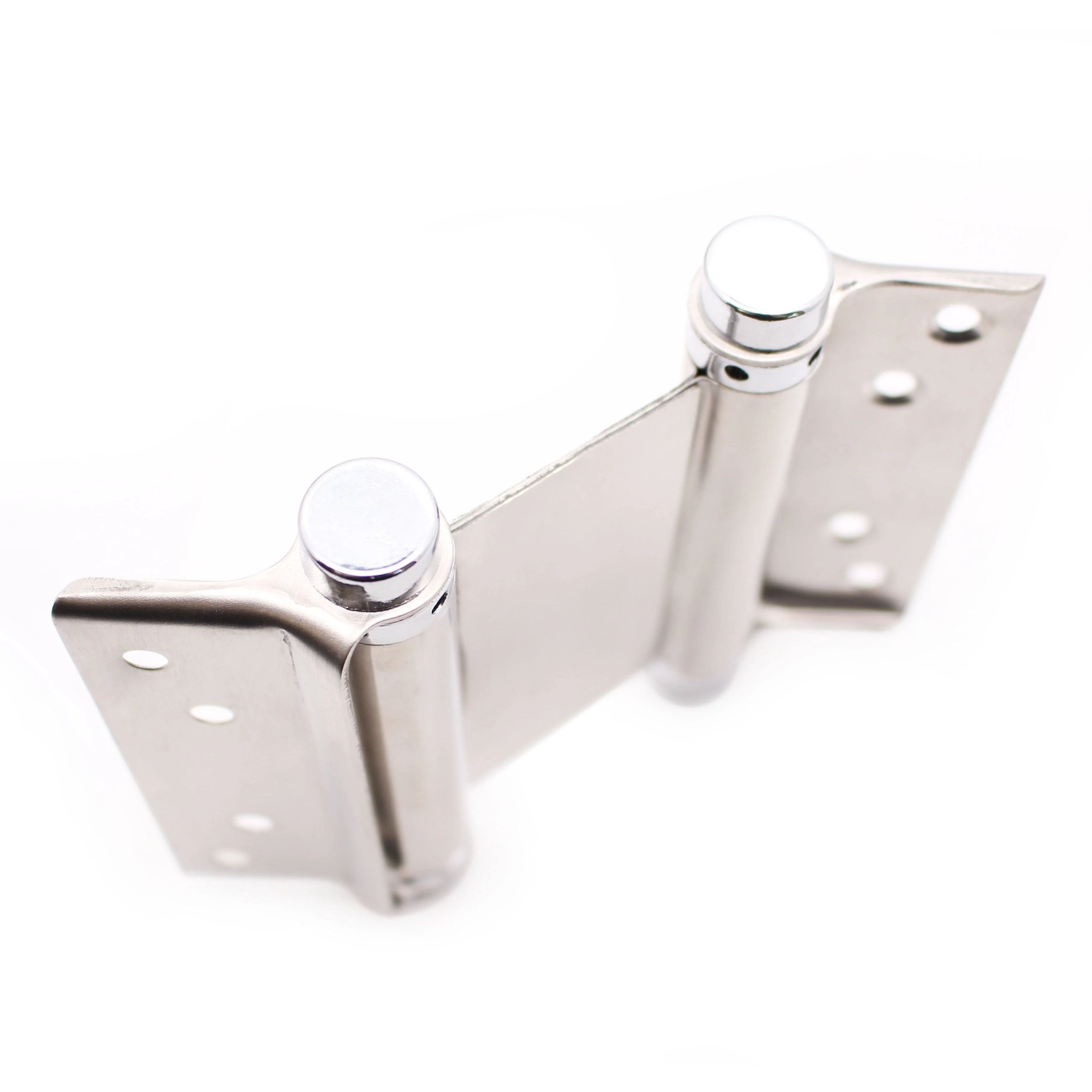 Double Action Spring Hinges 4" Stainless Steel - 102mm - Satin - Pair - Including Screws - Image 10