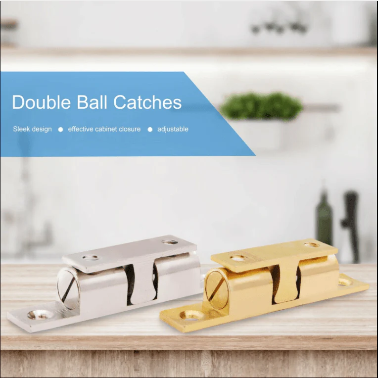 Adjustable Double Ball Catch Quality Brand 50mm Chrome Plated Solid Brass - Image 10