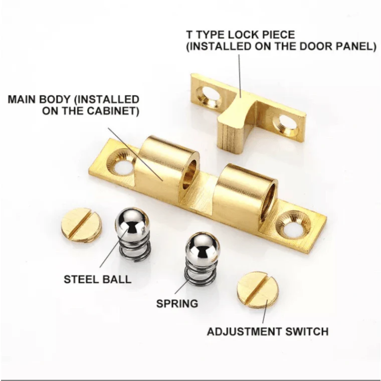 Adjustable Double Ball Catch Quality Brand 4 Sizes 2 Finishes - Image 39