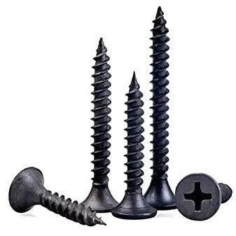Drywall Screws Black Phillips Fine Thread 6 Sizes