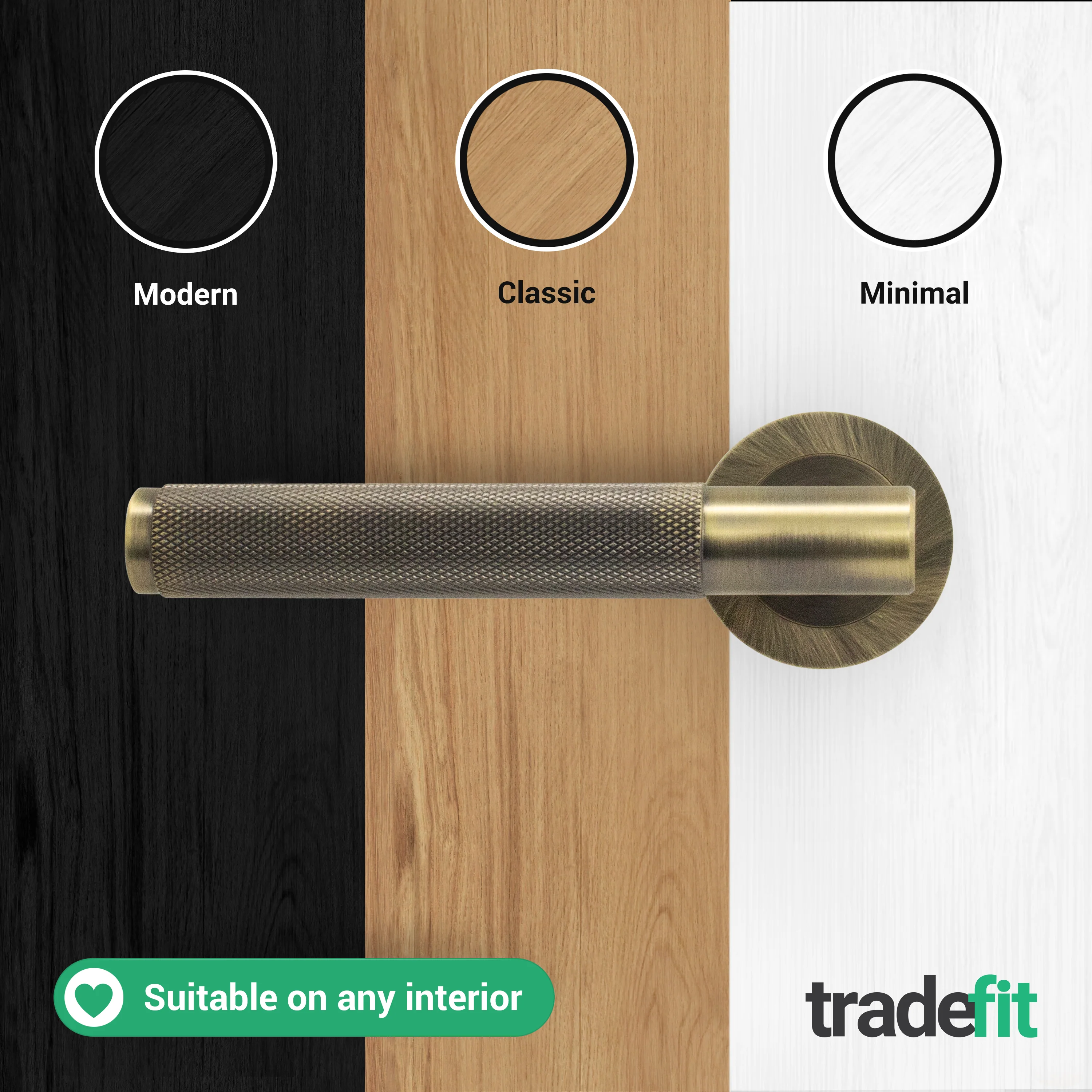 Dumont Antique Brass Lever on Rose Door Handle Kit - Medium Duty FD30/60 - 80mm Euro Sashlock and Double Cylinder - Keyed Alike - Image 7