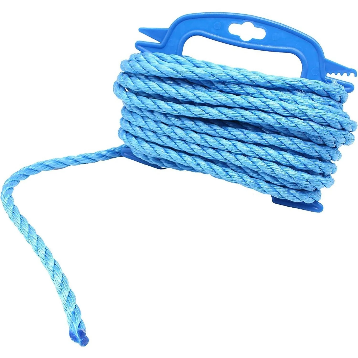 Blue Rope Poly Polypropylene Builder Rope - 10mm x 10m - Plumber Electrician Draw Rope - Image 3