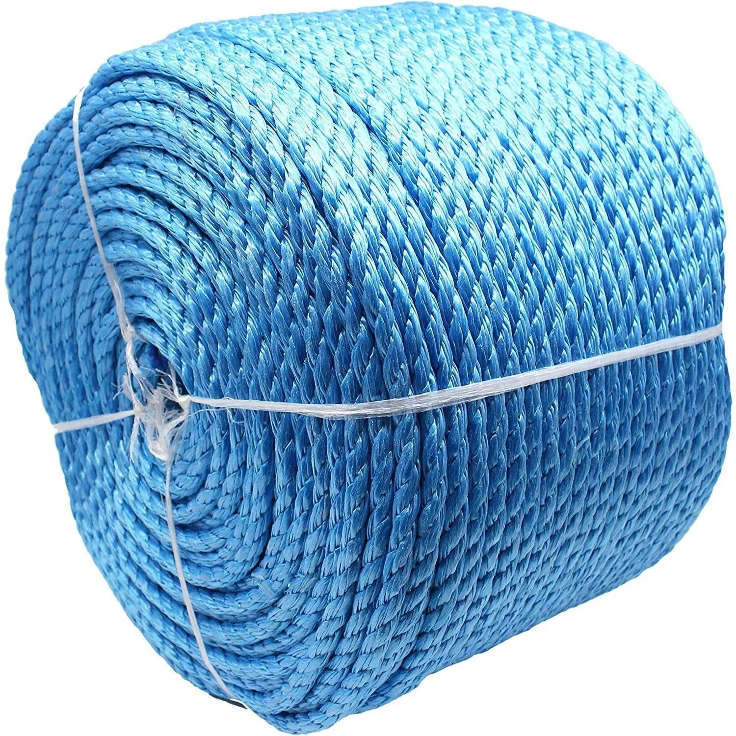 Blue Rope Poly Polypropylene Builder Rope - 10mm x 220m - Plumber Electrician Draw Rope - Image 3