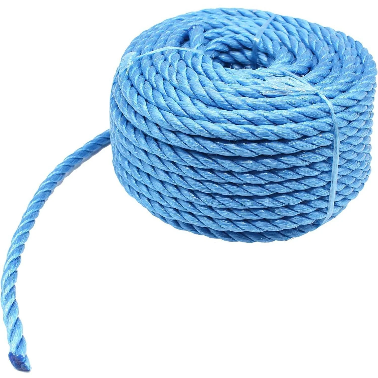 Blue Rope Poly Polypropylene Builder Rope - 10mm x 30m - Plumber Electrician Draw Rope - Image 3