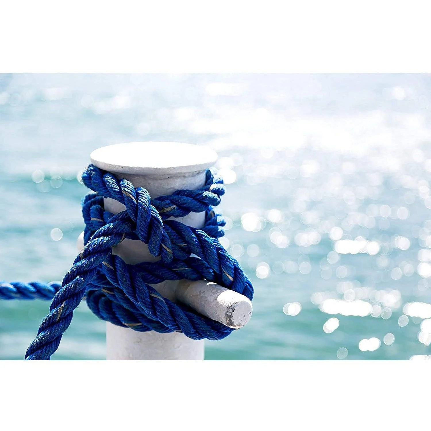 Blue Rope Poly Polypropylene Builder Rope - 6mm x 220m - Plumber Electrician Draw Rope - Image 4