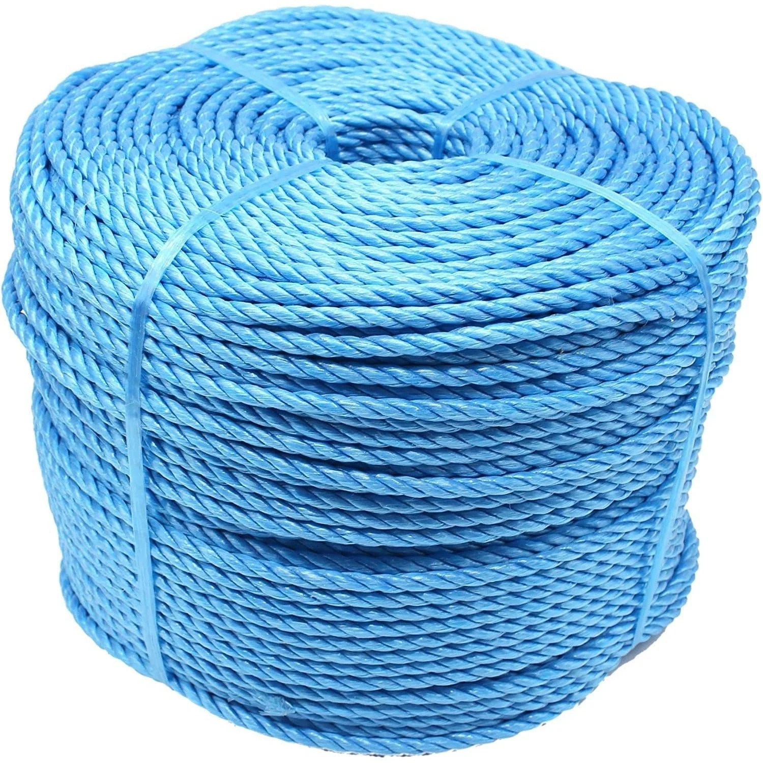 Blue Rope Poly Polypropylene Builder Rope - 6mm x 220m - Plumber Electrician Draw Rope - Image 5