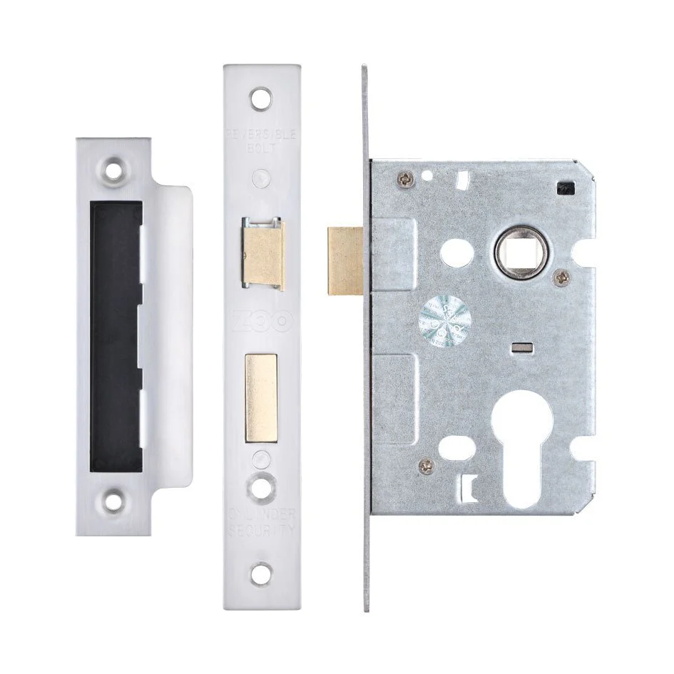 Economy Euro Profile Sashlock Case - 64mm Case - 47.5mm Centres - Polished Stainless Steel