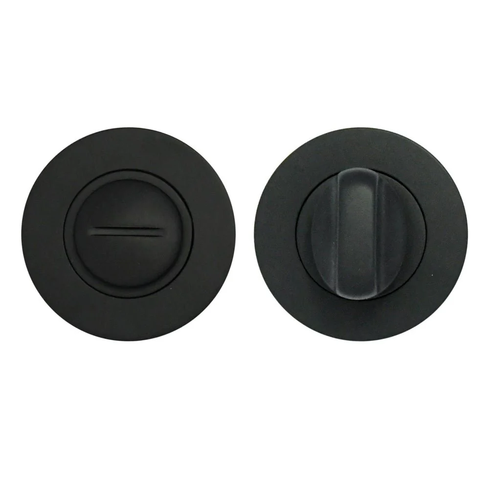 Euroda-Plus 50mm Turn & Release on Round Rose - Black - FD30/60