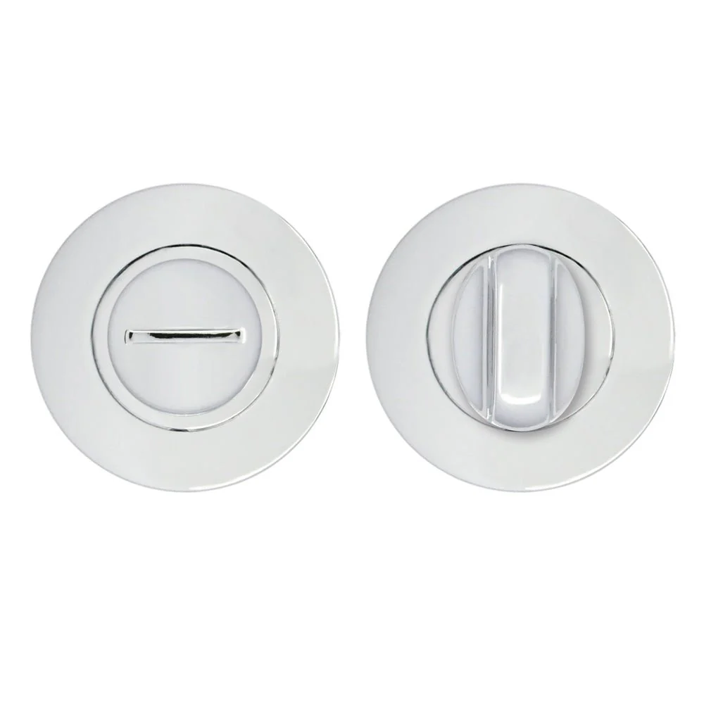 Euroda-Plus 50mm Turn & Release on Round Rose - Polished Chrome - FD30/60