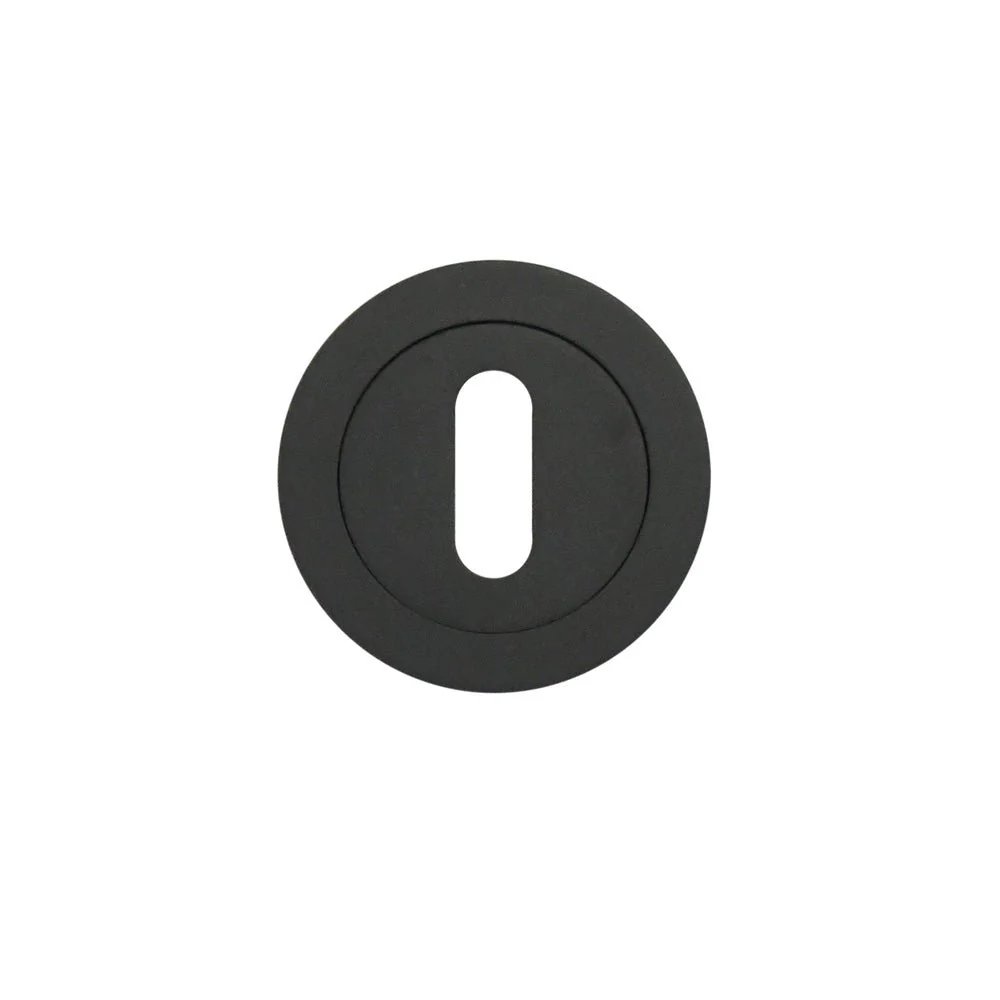 Euroda-Plus Standard Profile Escutcheon - 50x8mm - Black - FD30/60